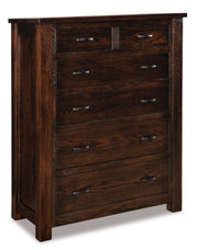american made amish cottage six drawer chest