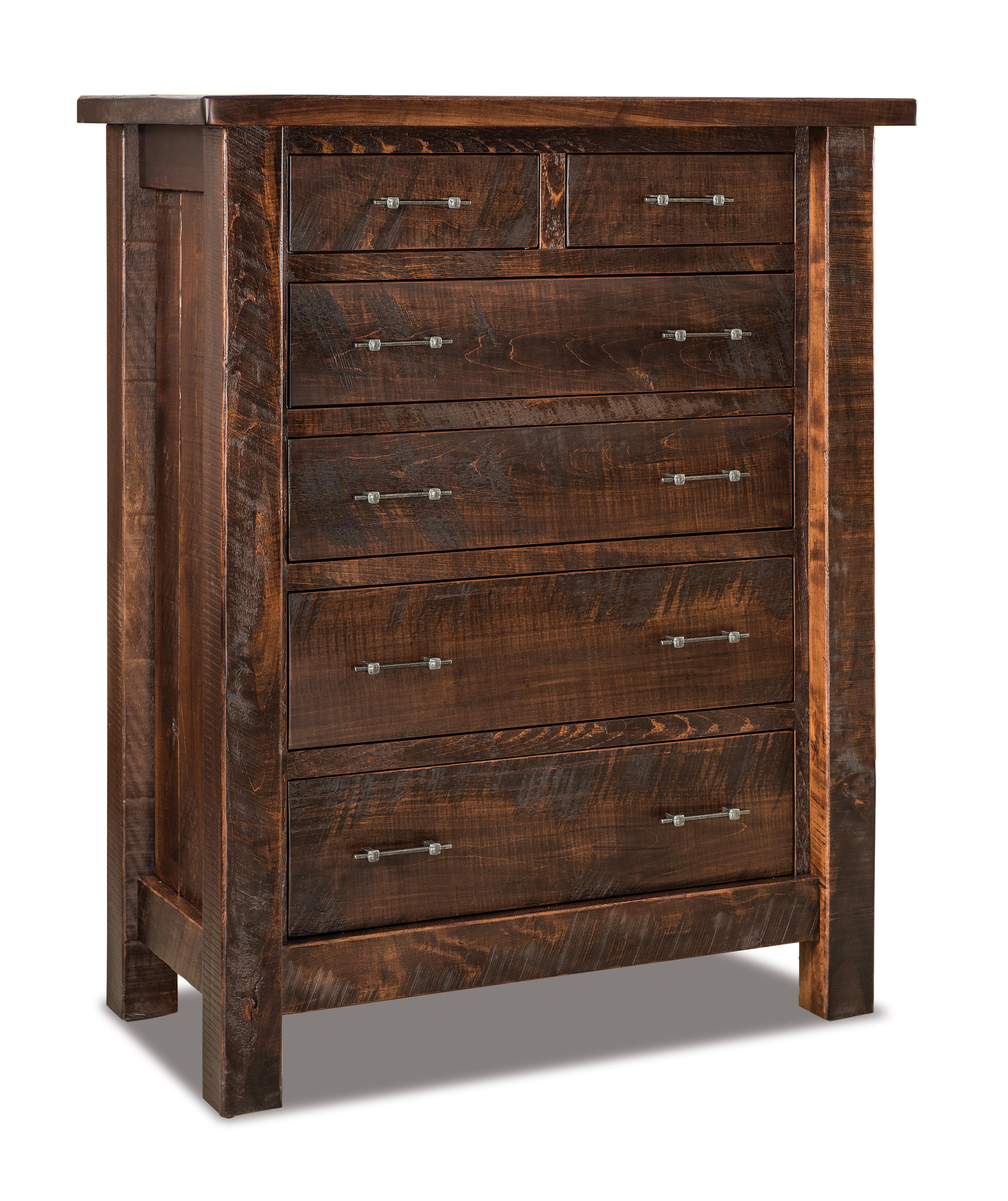 american made amish yellowstone six drawer chest