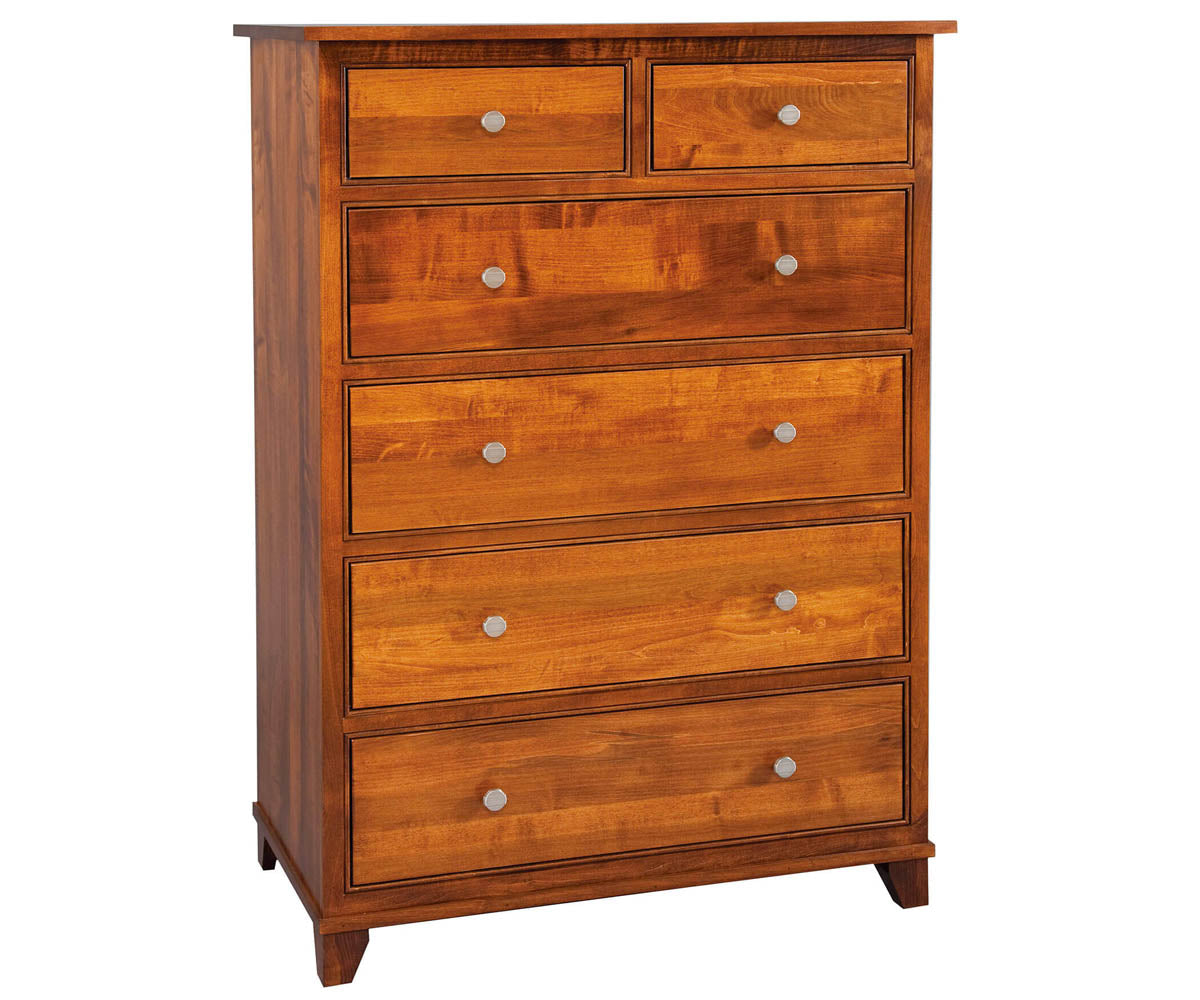 Amish Hyland Park Six Drawer Chest