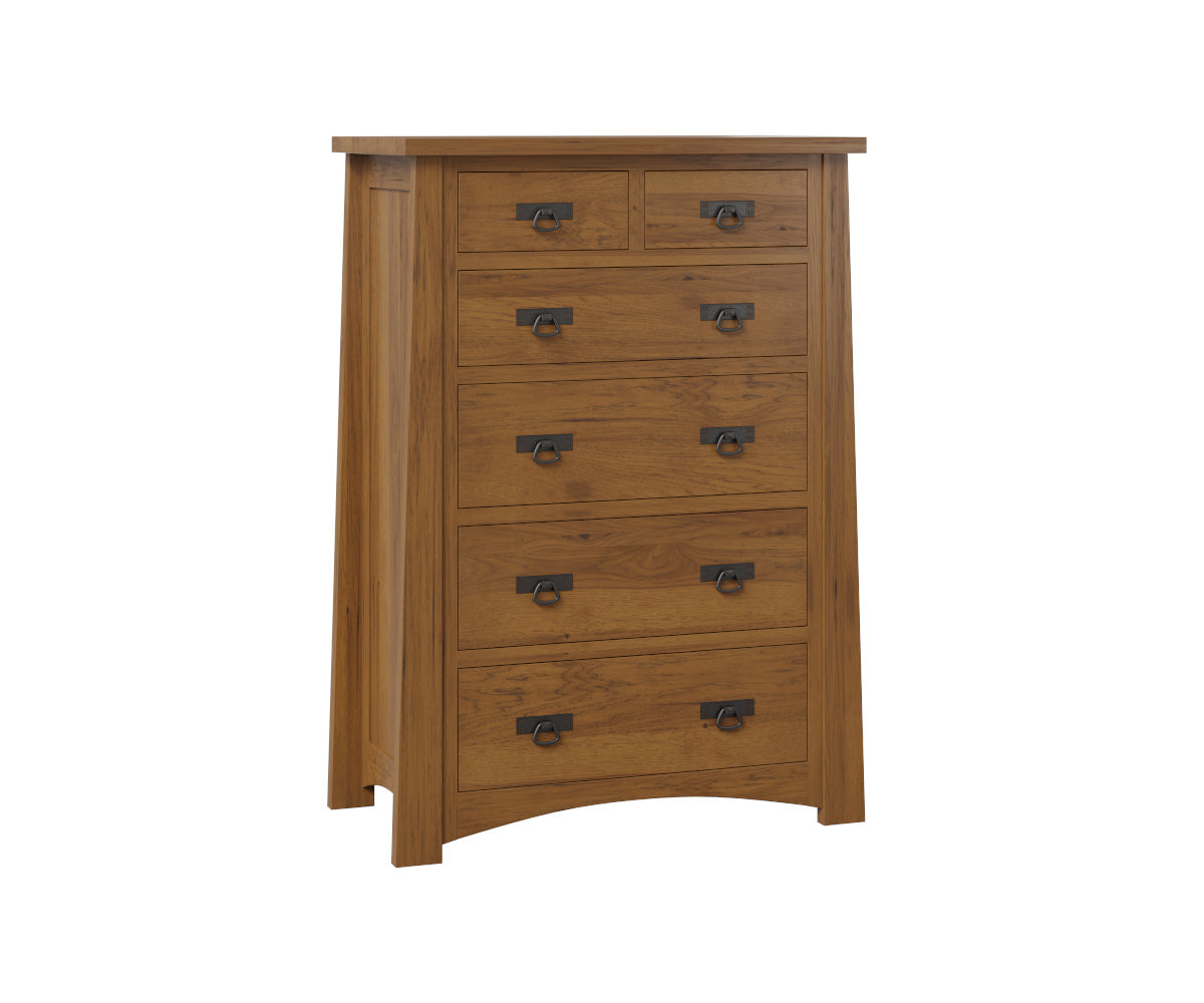 Amish Rock Creek Six Drawer Chest