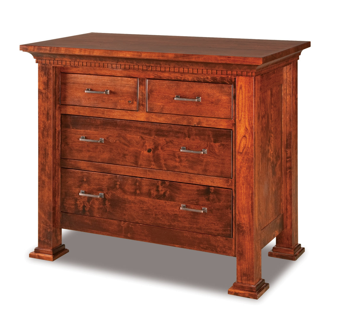 amish empire four drawer small chest