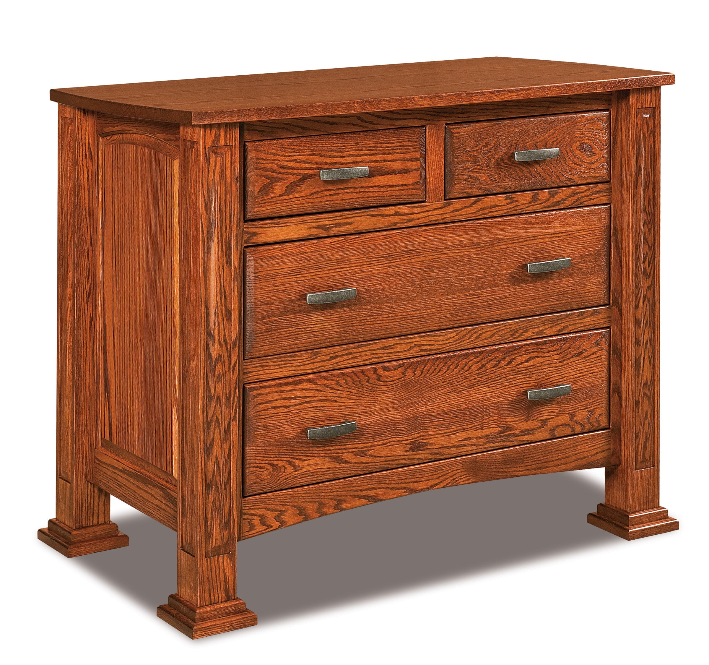 american made amish lexington four drawer chest