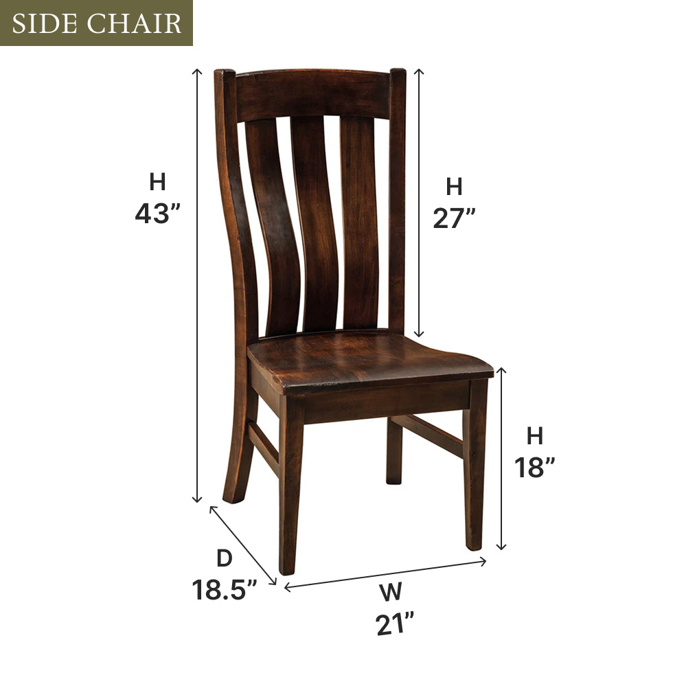 The Amish House Chesterton Chair - Thumbnail 2