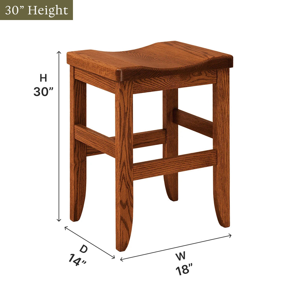 Amish Clifton Bar Stool