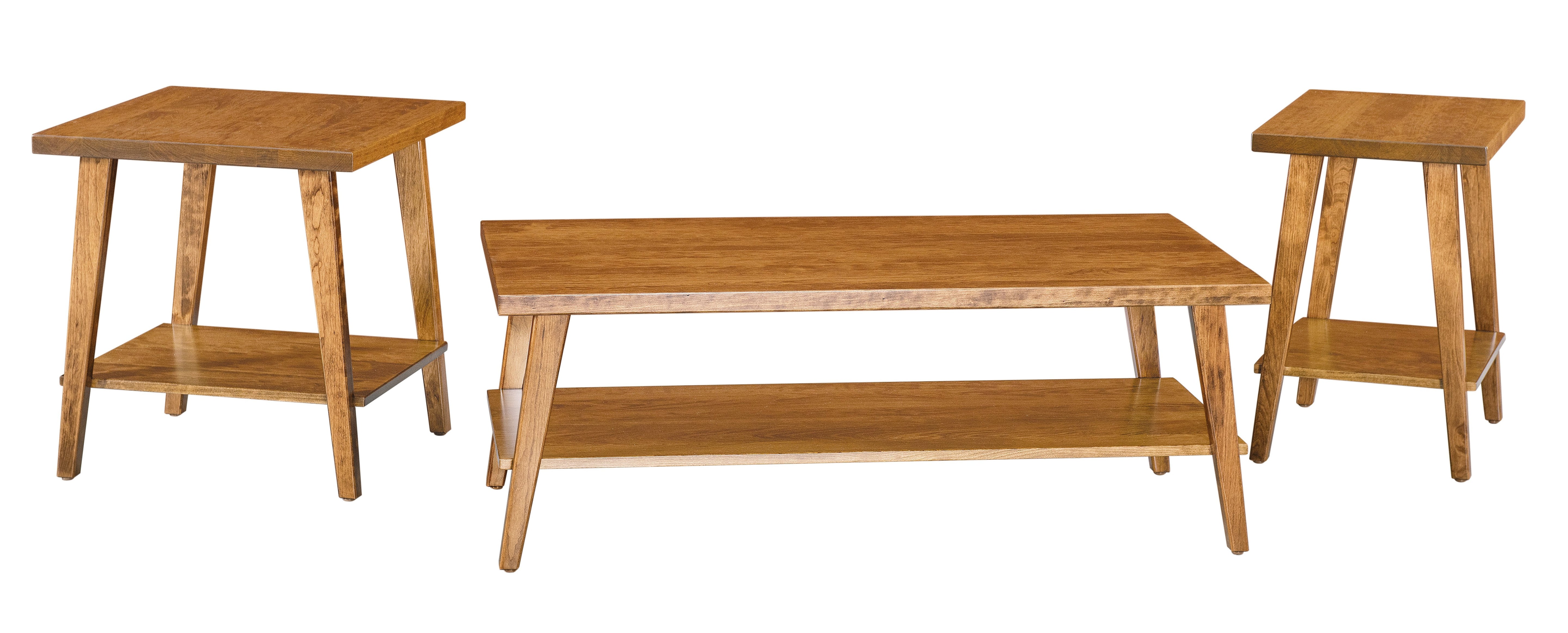 american made amis zemple coffee table end table and sofa table options