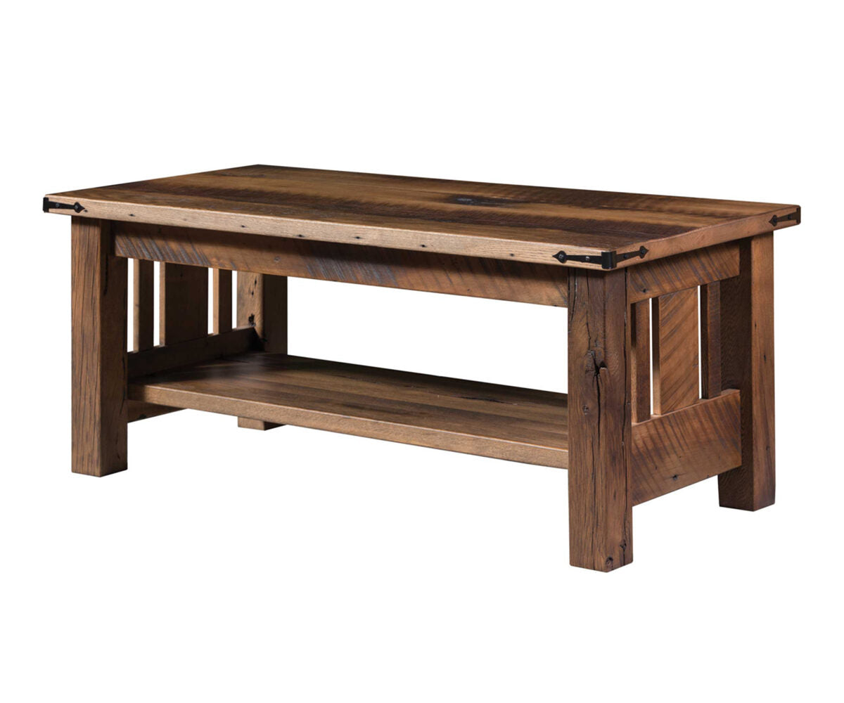 Amish 1050 Series Tiverton Coffee Table-Coffee Table-The Amish House