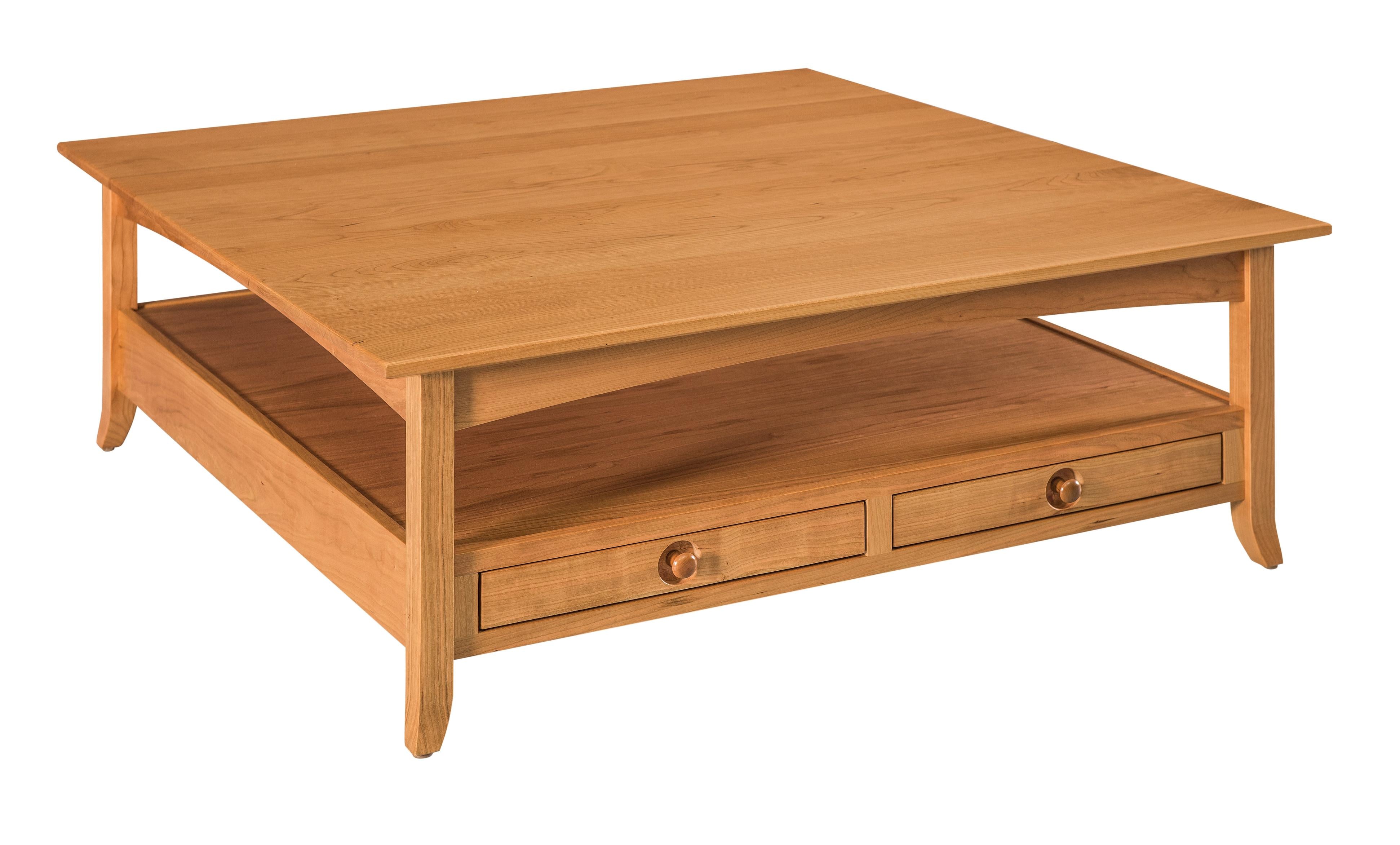 american made amish shaker hill coffee table