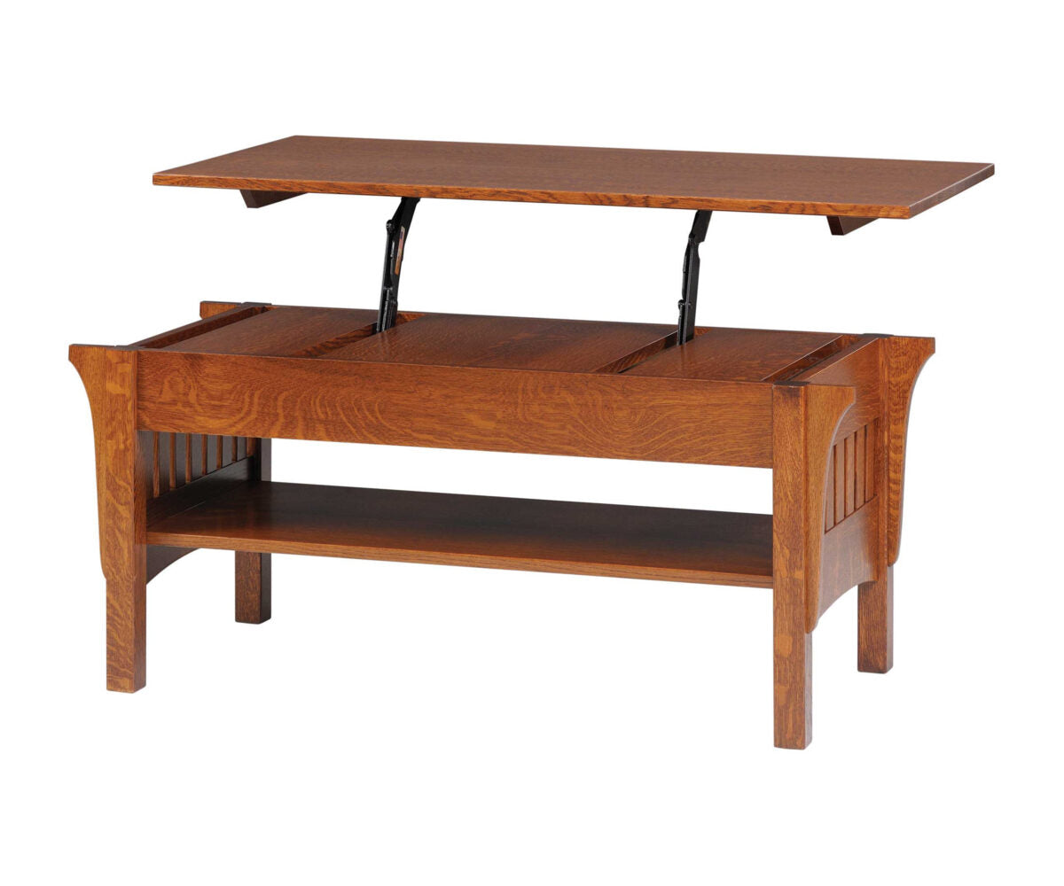 Amish 1800 Series Mission with Lift Top Coffee Table