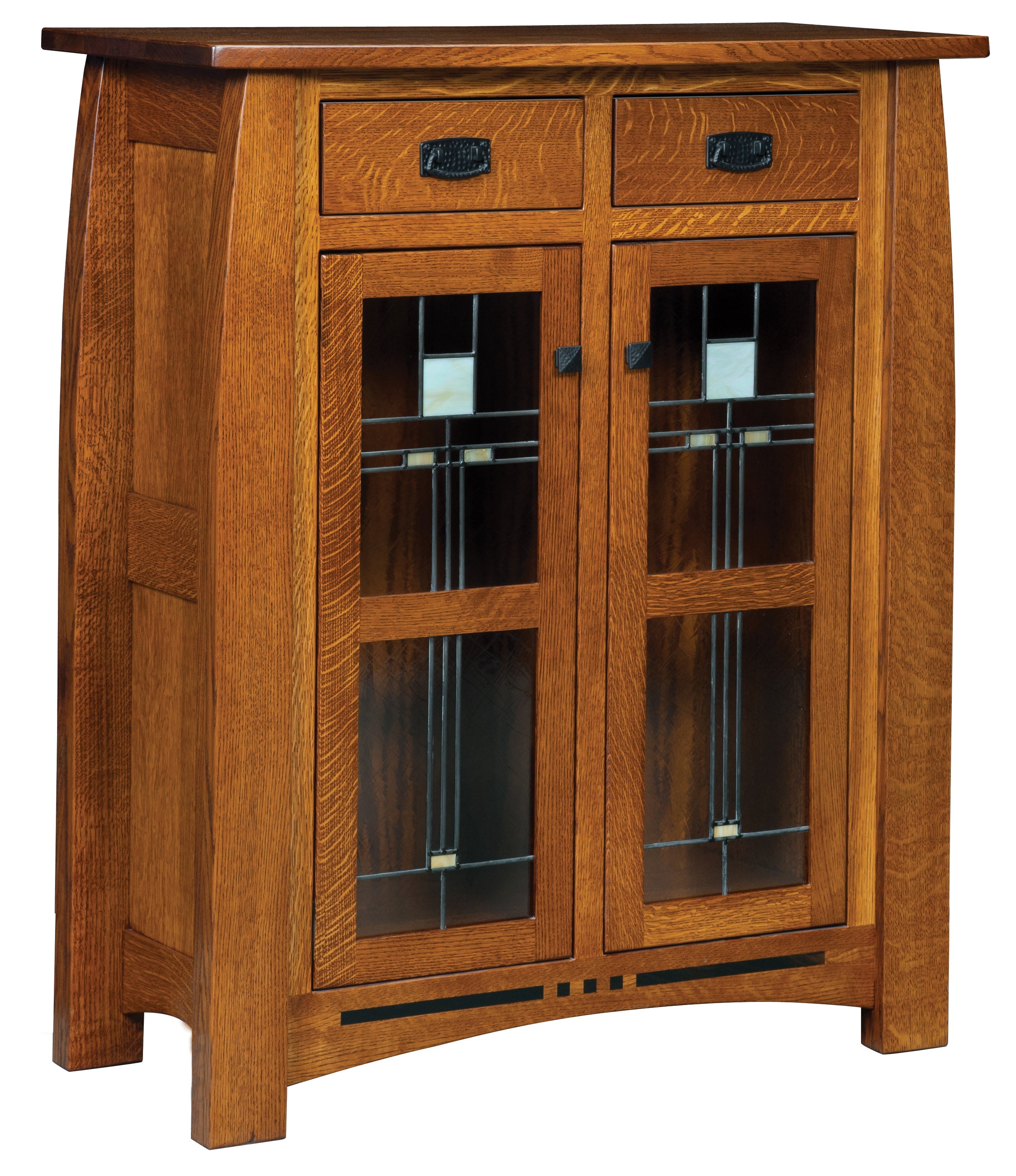 american made amish colebrook two door cabinet
