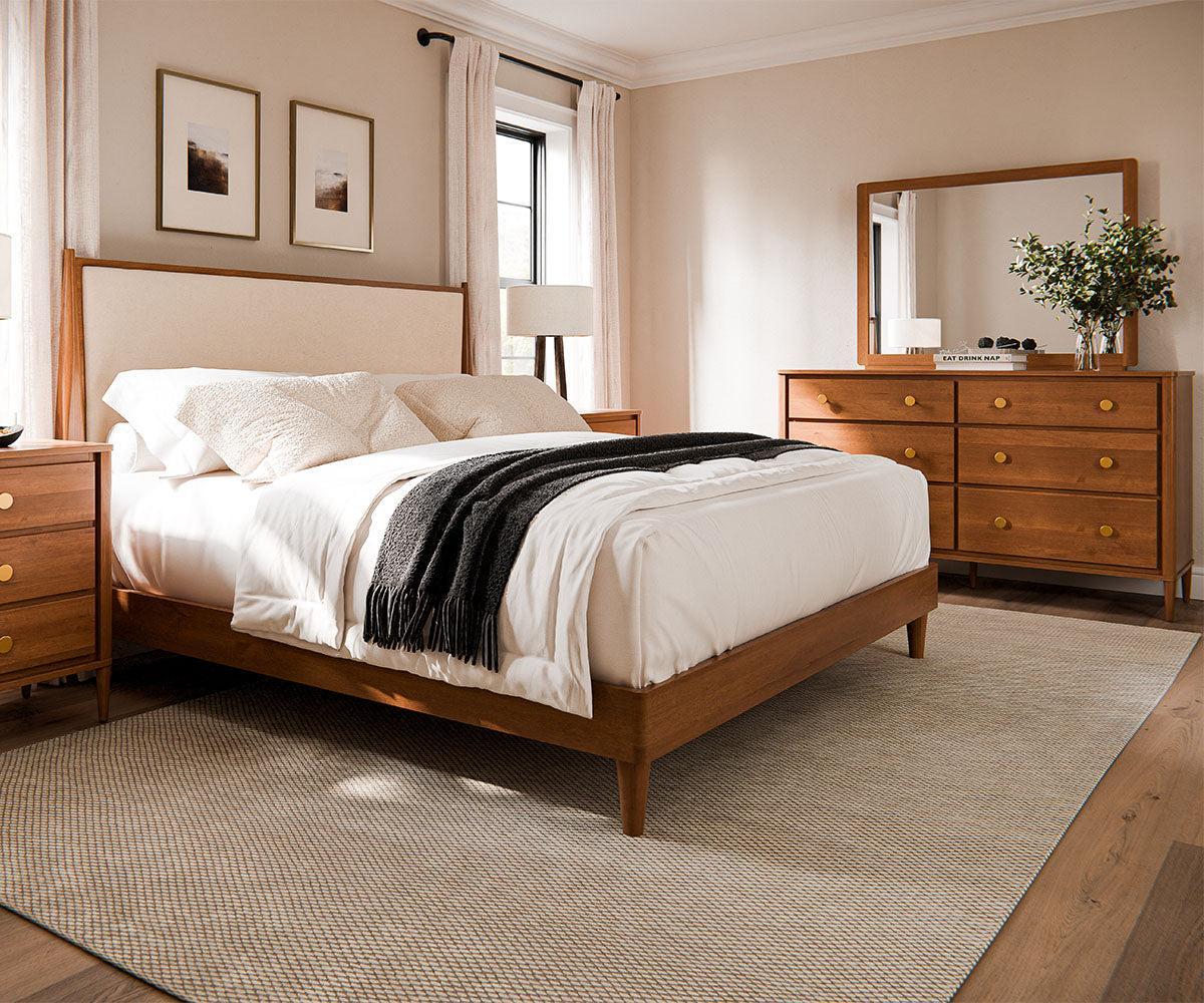 Amish Contour 66" Six Drawer Dresser