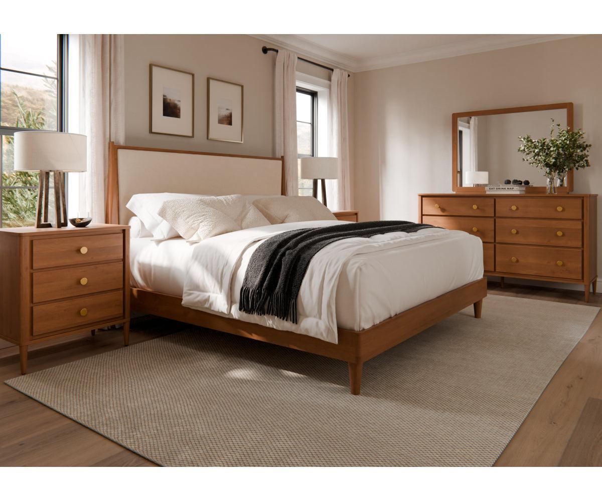 Amish Contour 66" Six Drawer Dresser