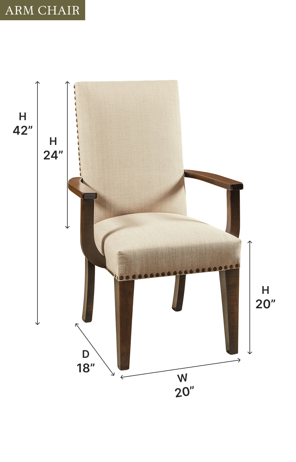 Amish Corbin Chair - Quick Ship