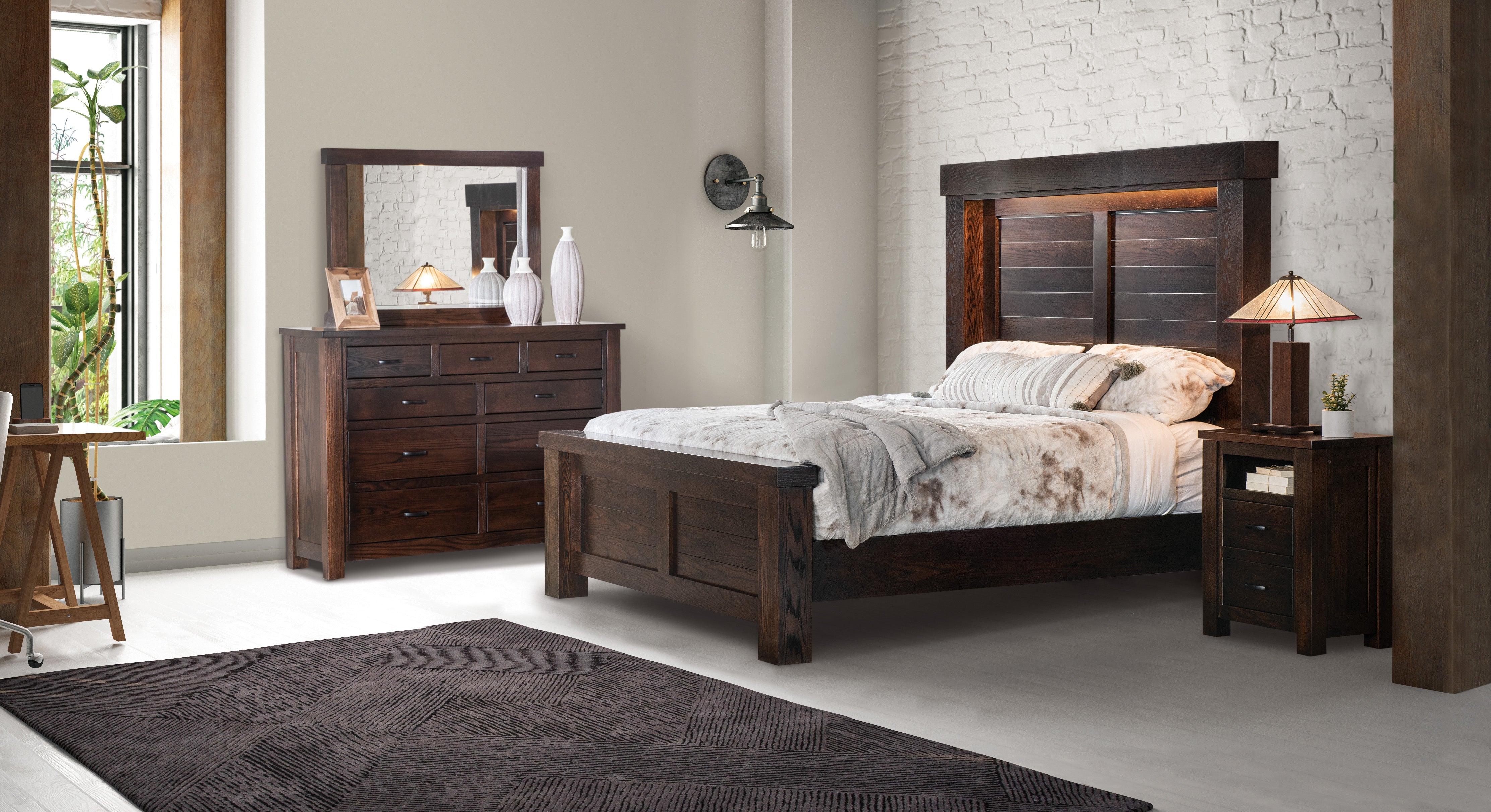 Amish Cottage Bed