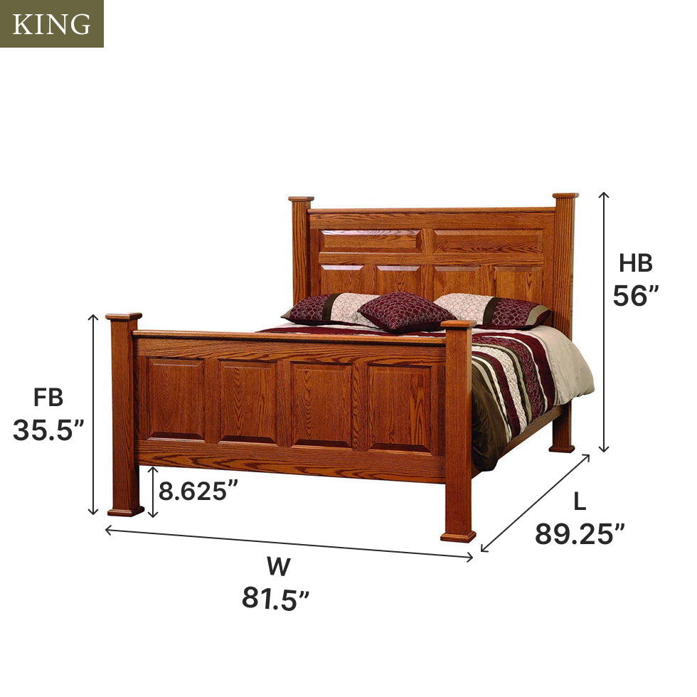 Amish Country Deluxe Bed