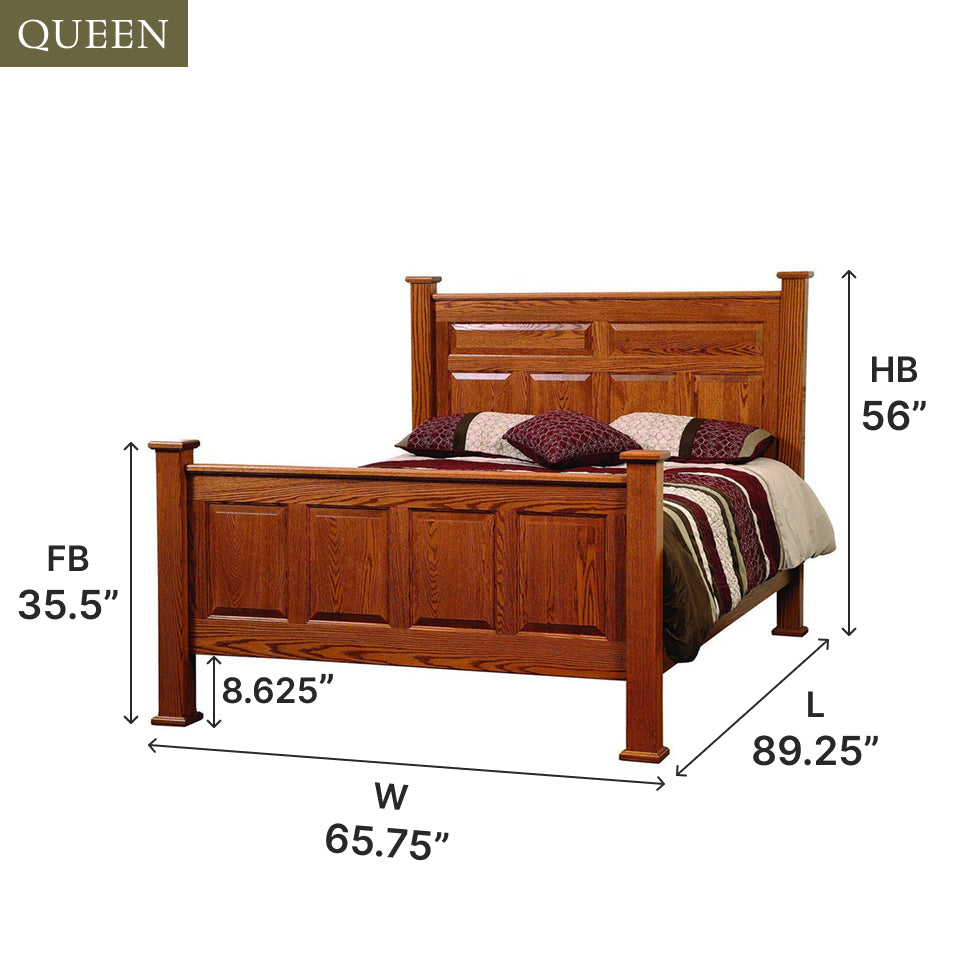 Amish Country Deluxe Bed