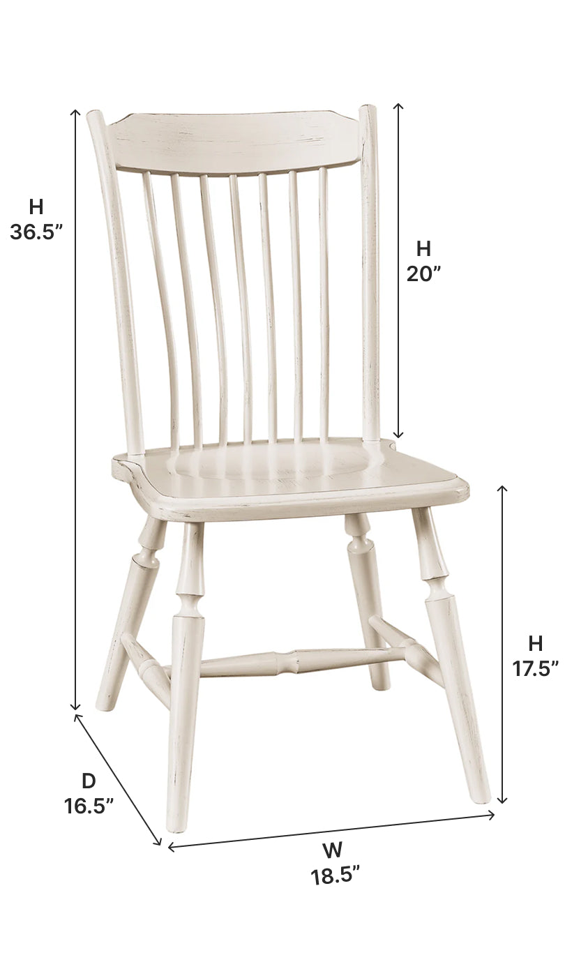 Amish Crayton Dining Side Chair - Thumbnail 2