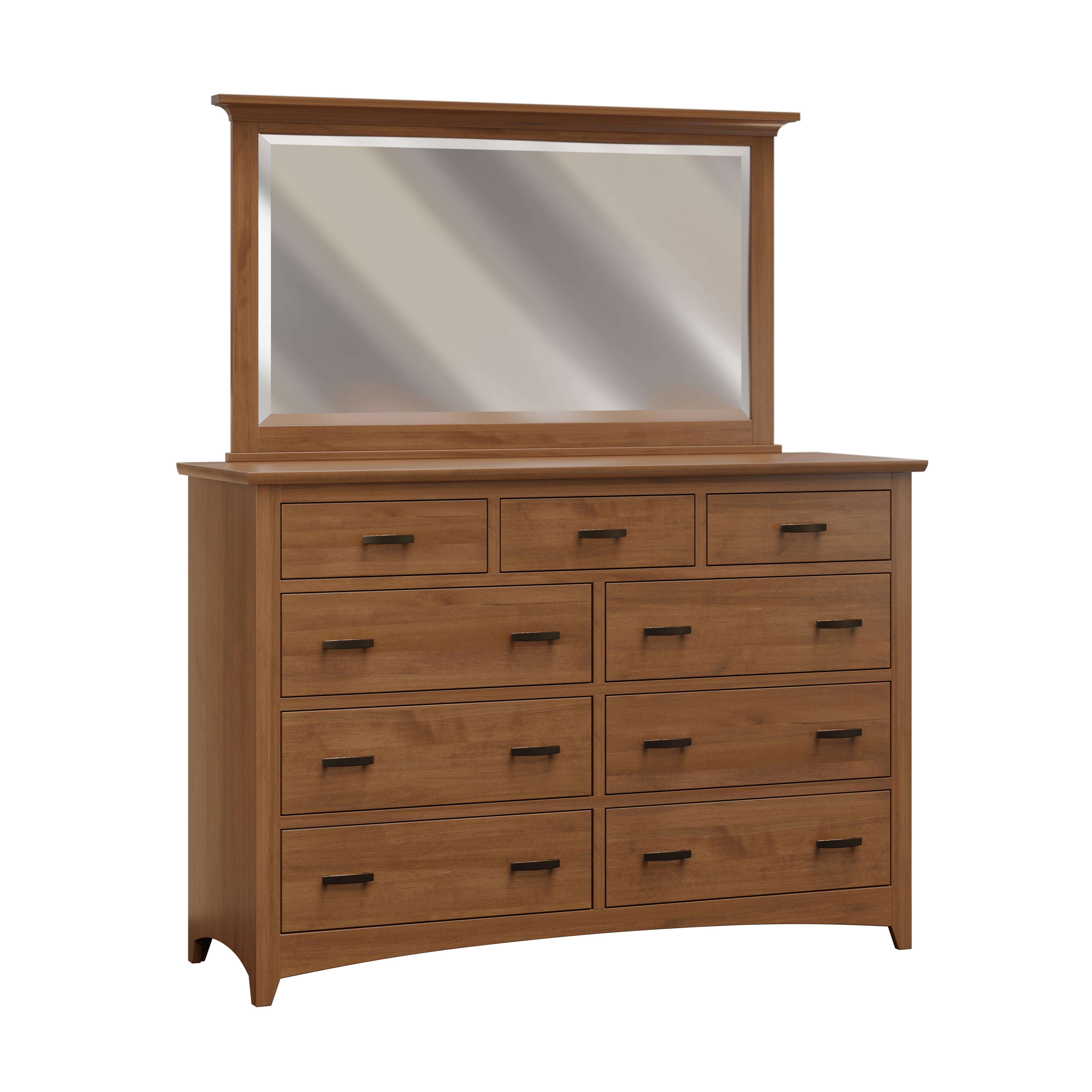 Amish Barrington Nine Drawer Dresser