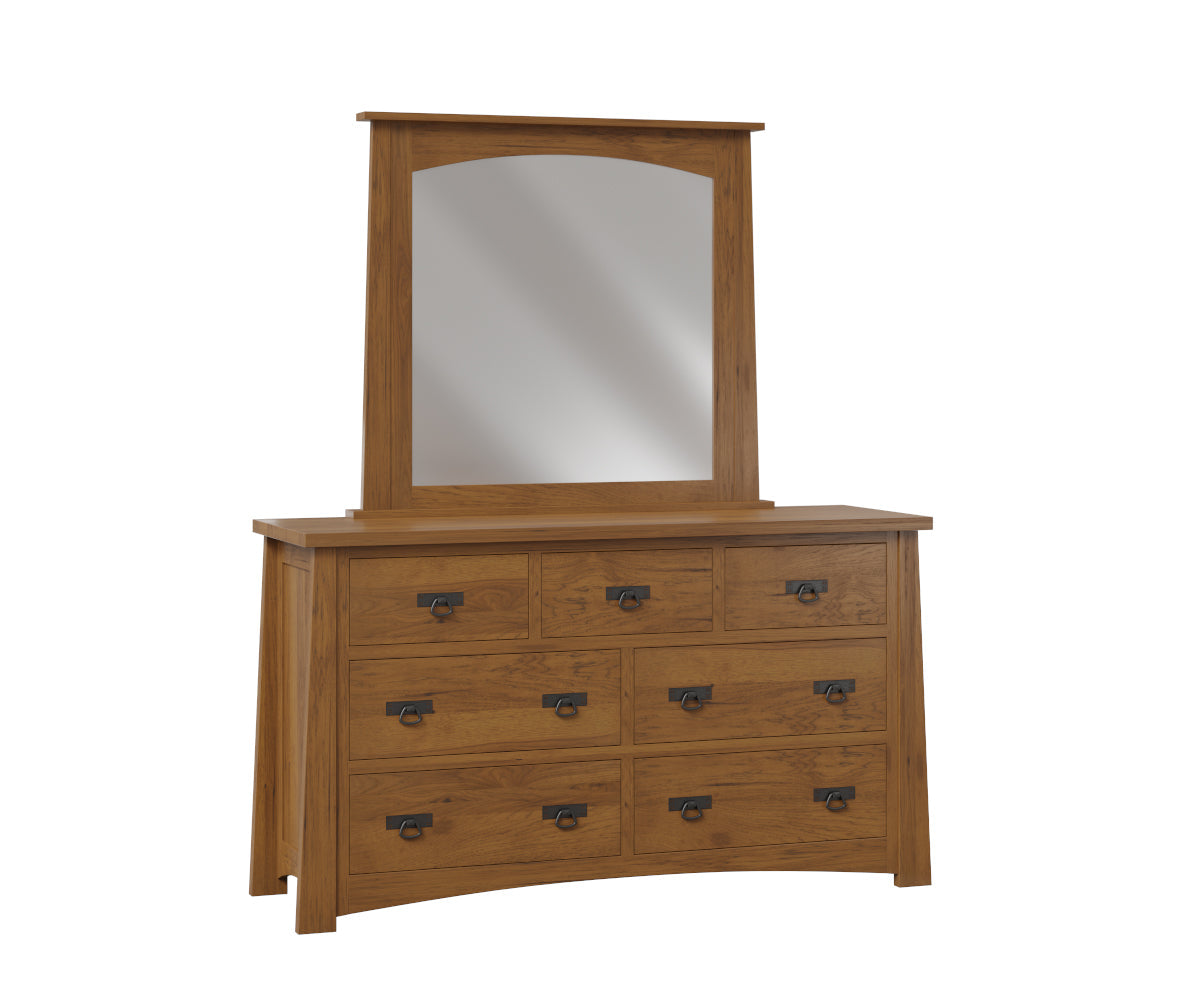 Amish Rock Creek Seven Drawer Dresser