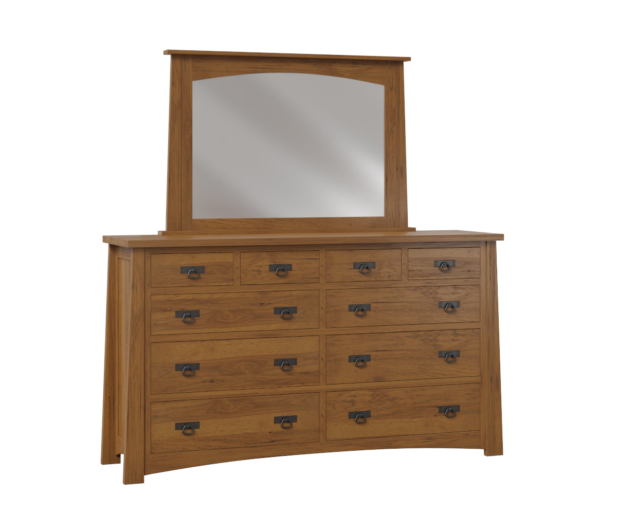 Amish Rock Creek Ten Drawer Dresser