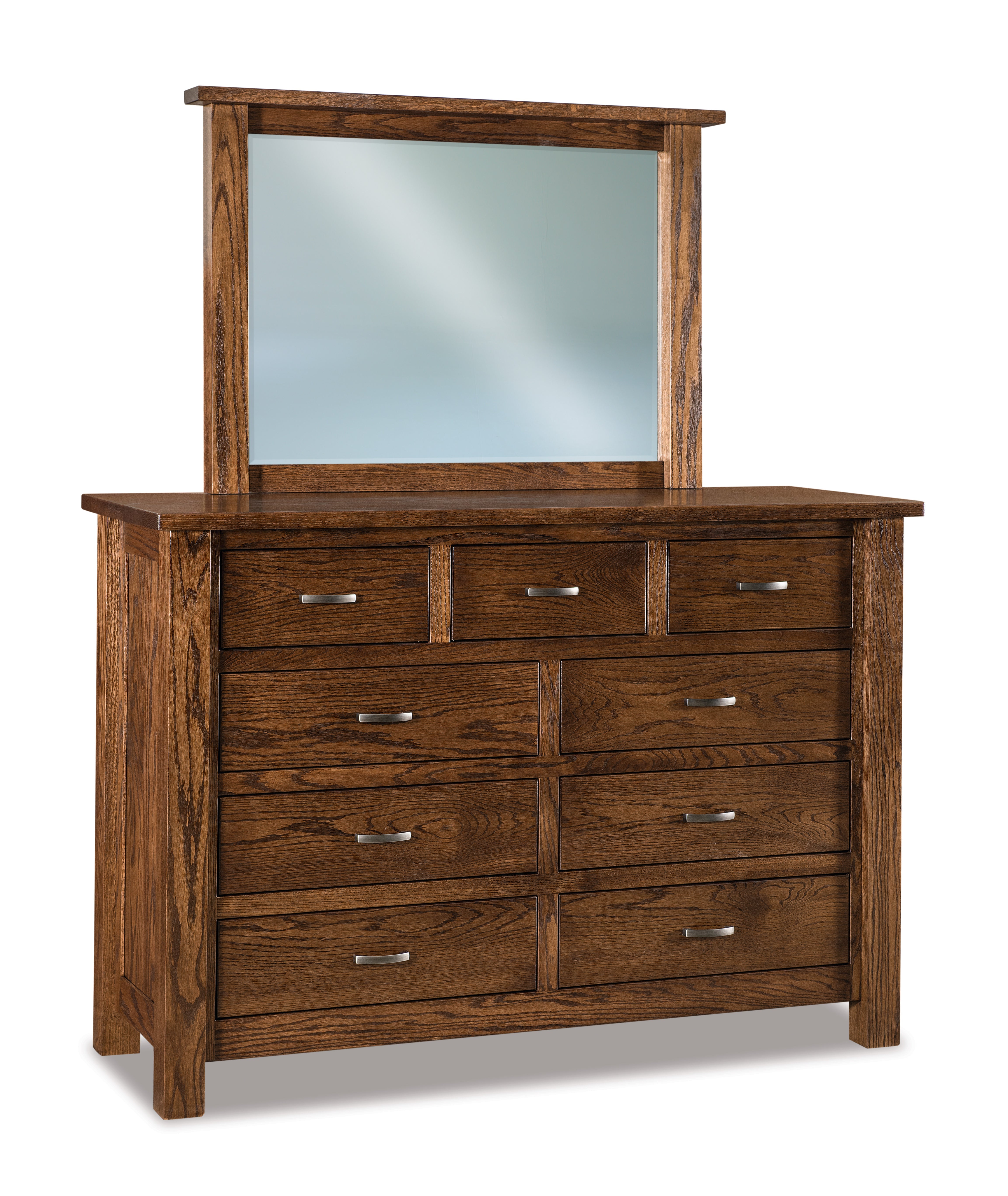 Amish Heidi Nine Drawer Dresser