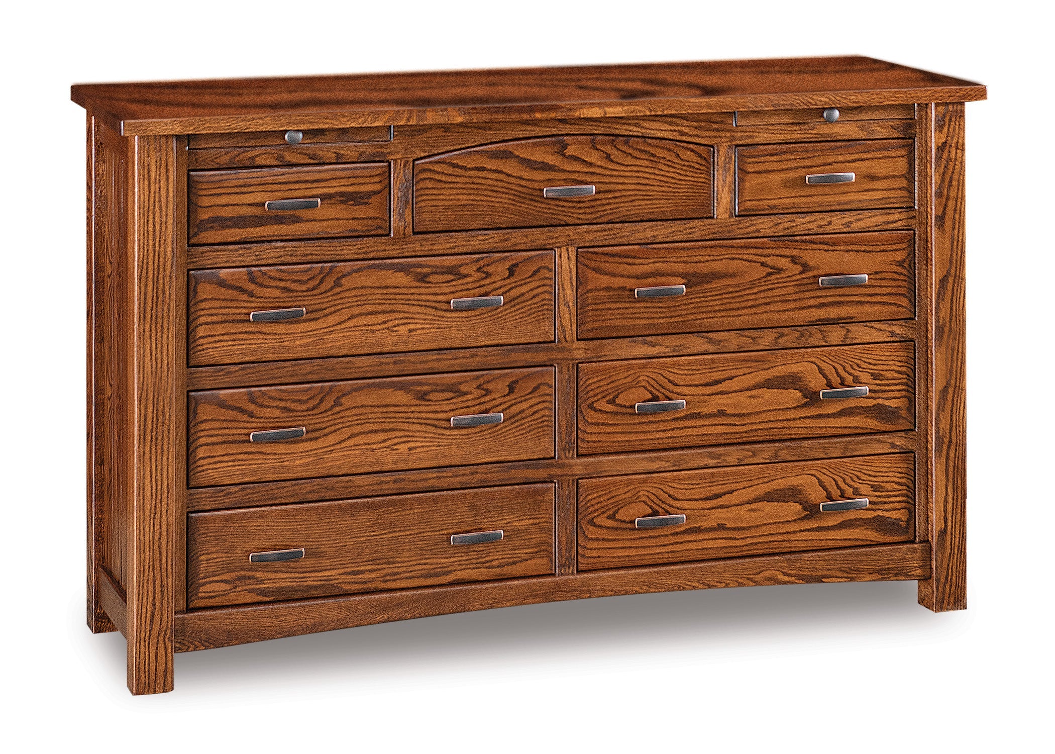 Amish Timbra Nine Drawer Dresser