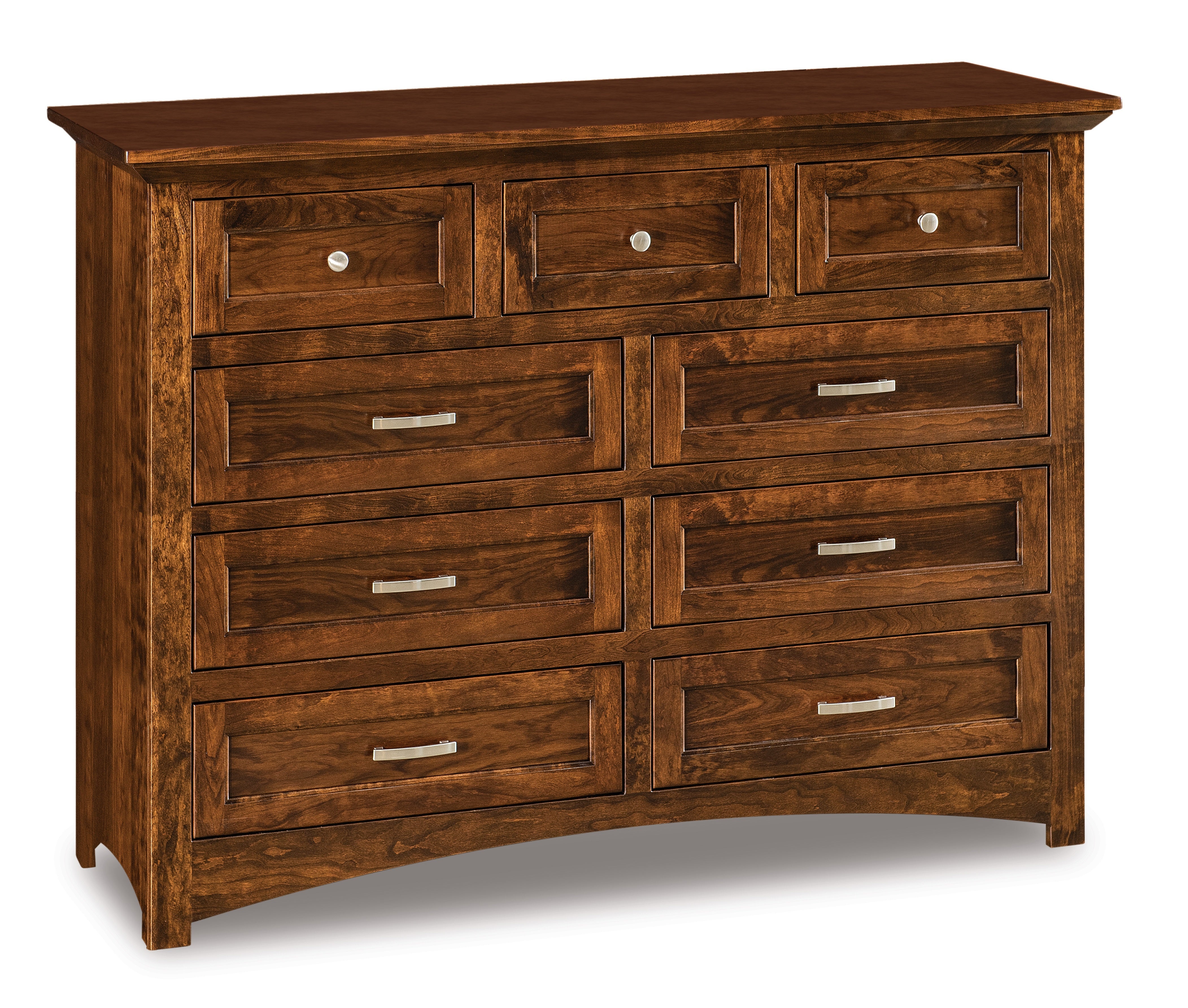 american made amish lincoln nine drawer dresser 