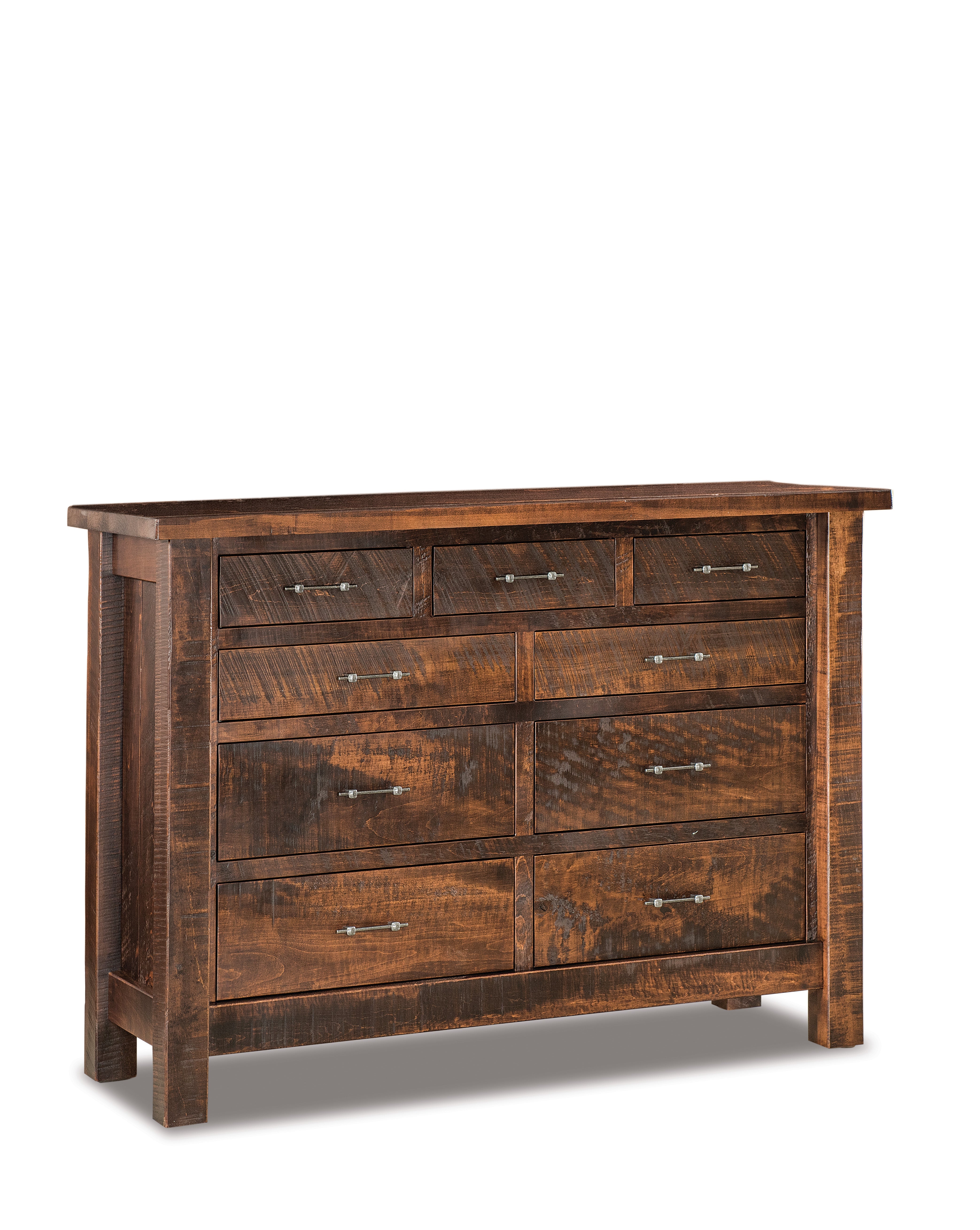 Amish Vandella Nine Drawer Dresser