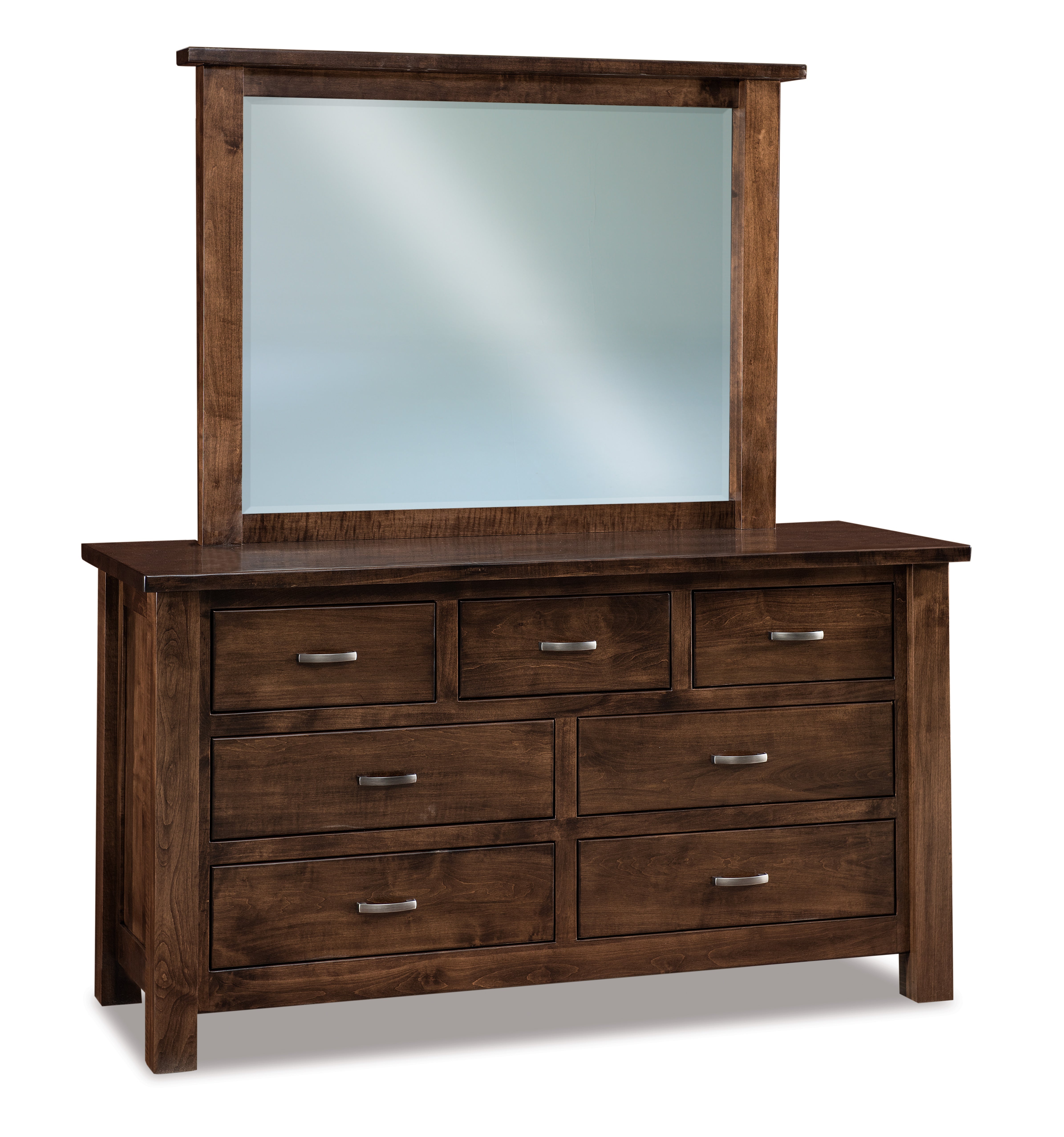 Amish Heidi Seven Drawer Dresser