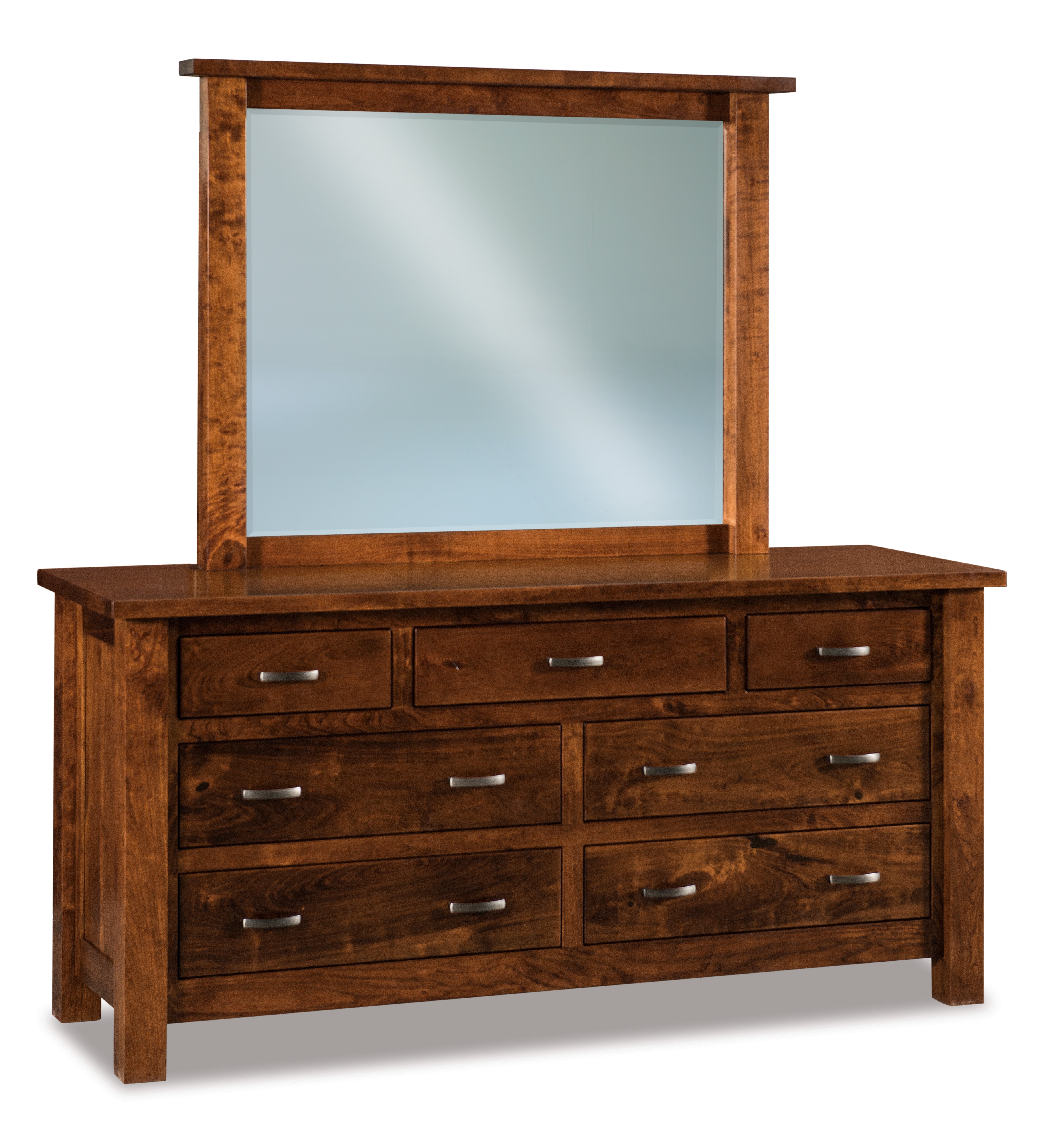 Amish Heidi Seven Drawer Dresser