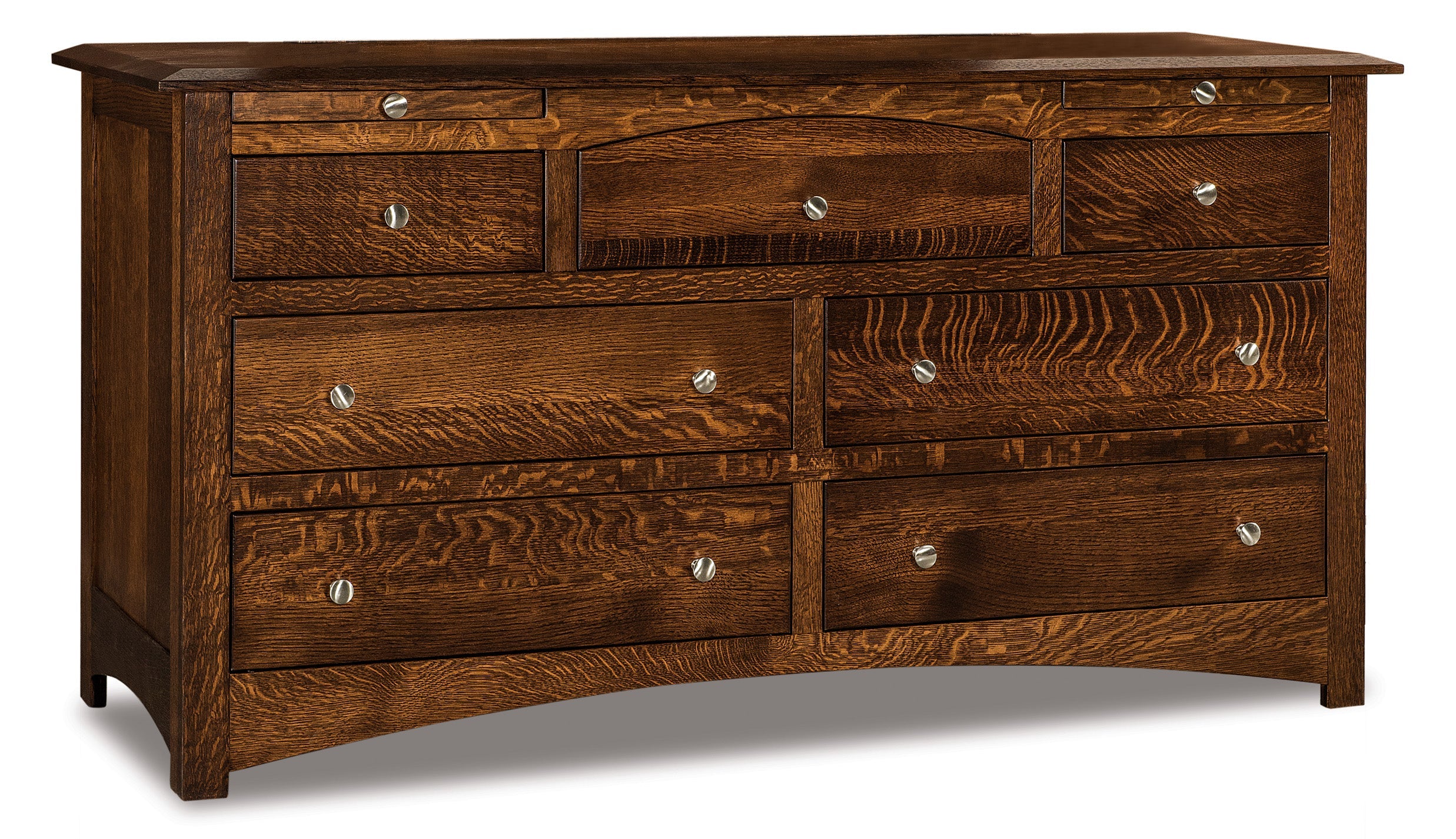 Amish Finland Seven Drawer Dresser