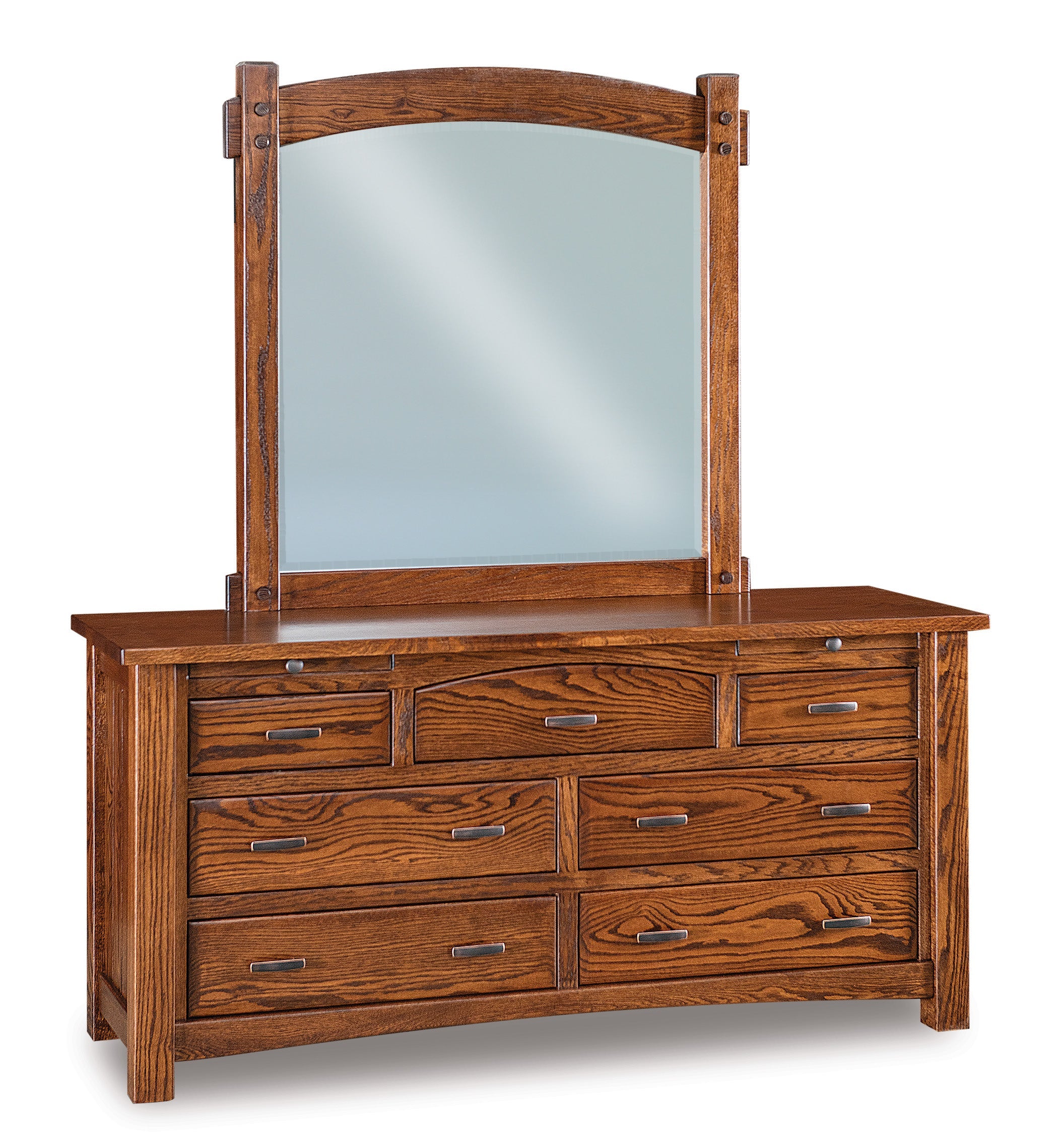 Amish Timbra Seven Drawer Dresser