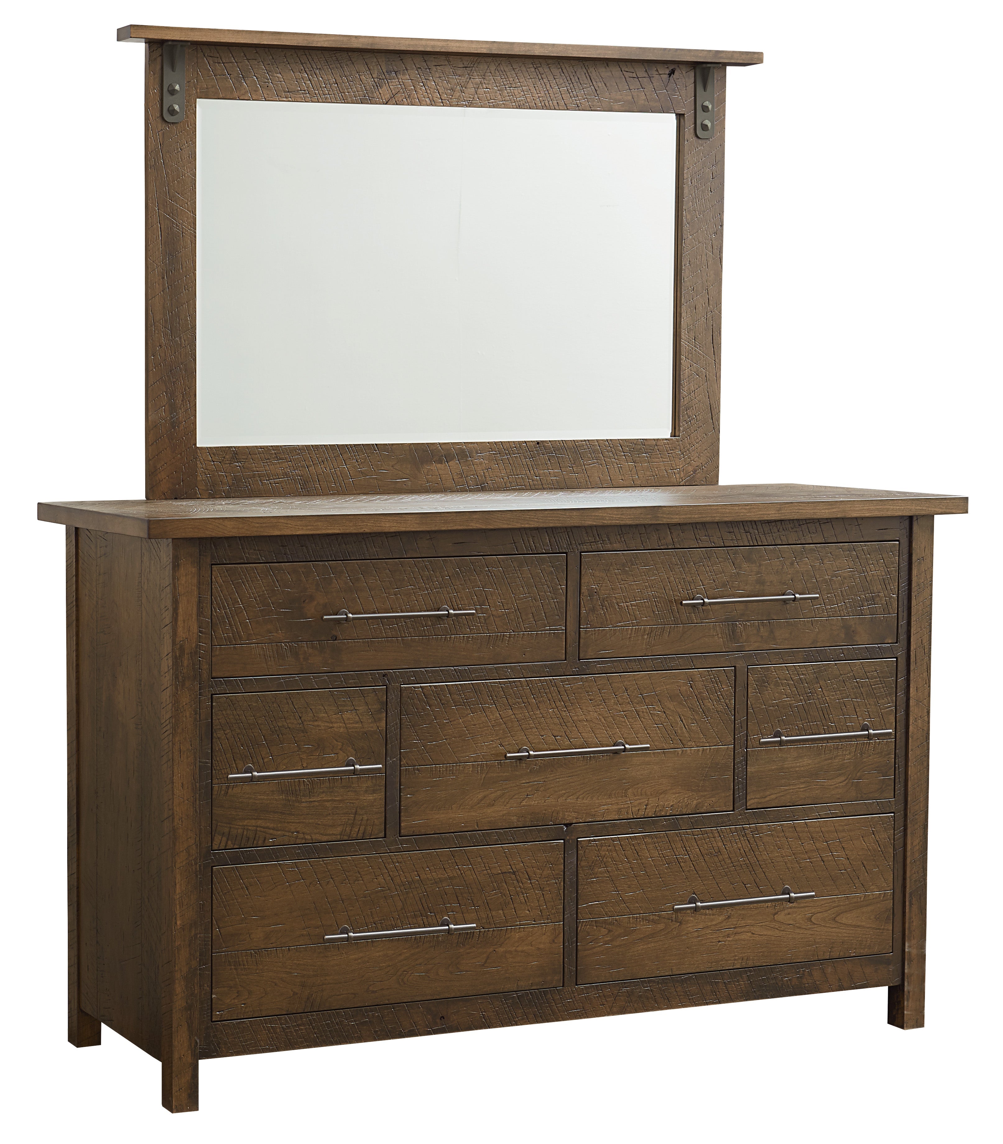 Amish Kensington Seven Drawer Dresser