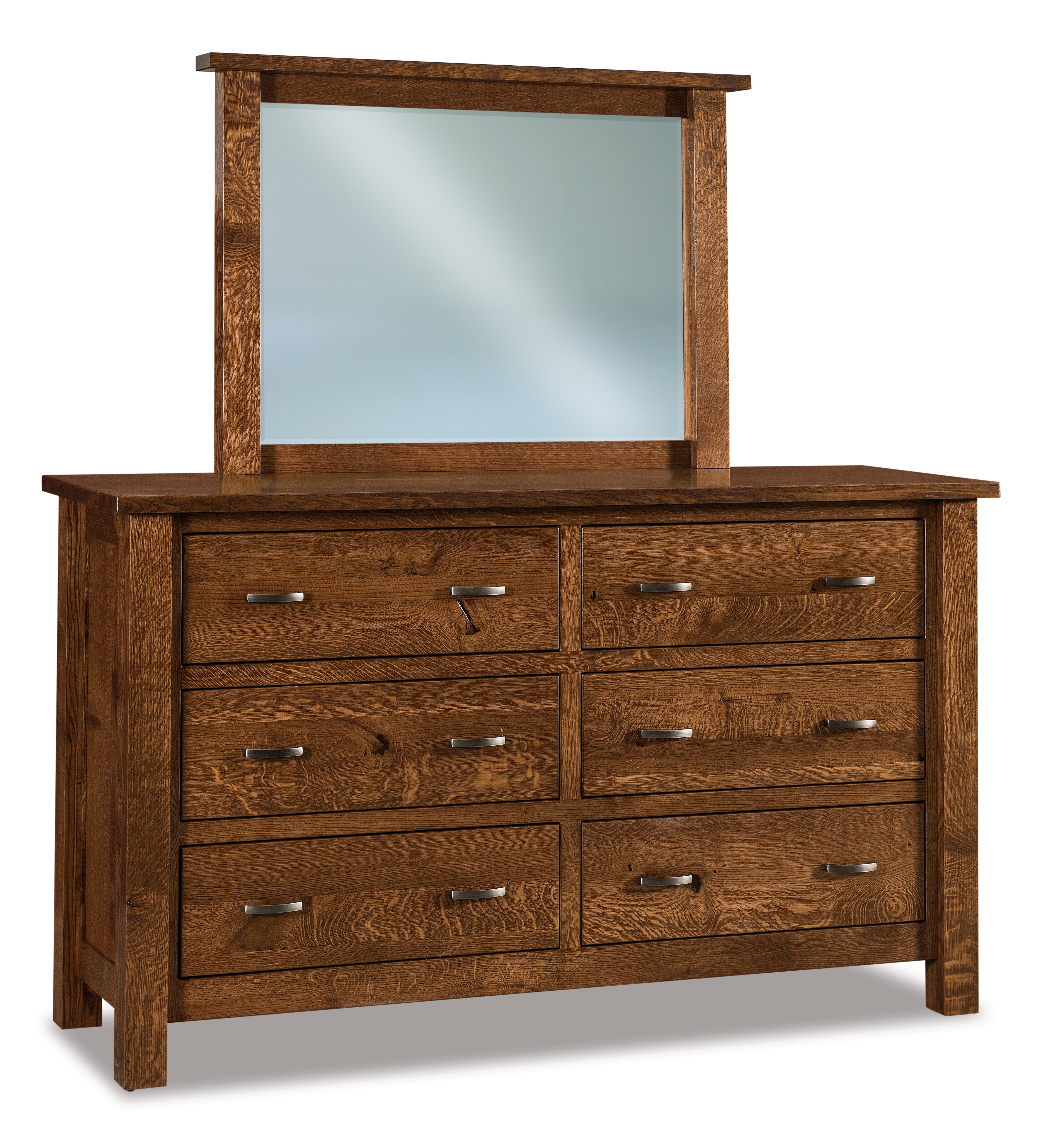 Amish Heidi Six Drawer Dresser