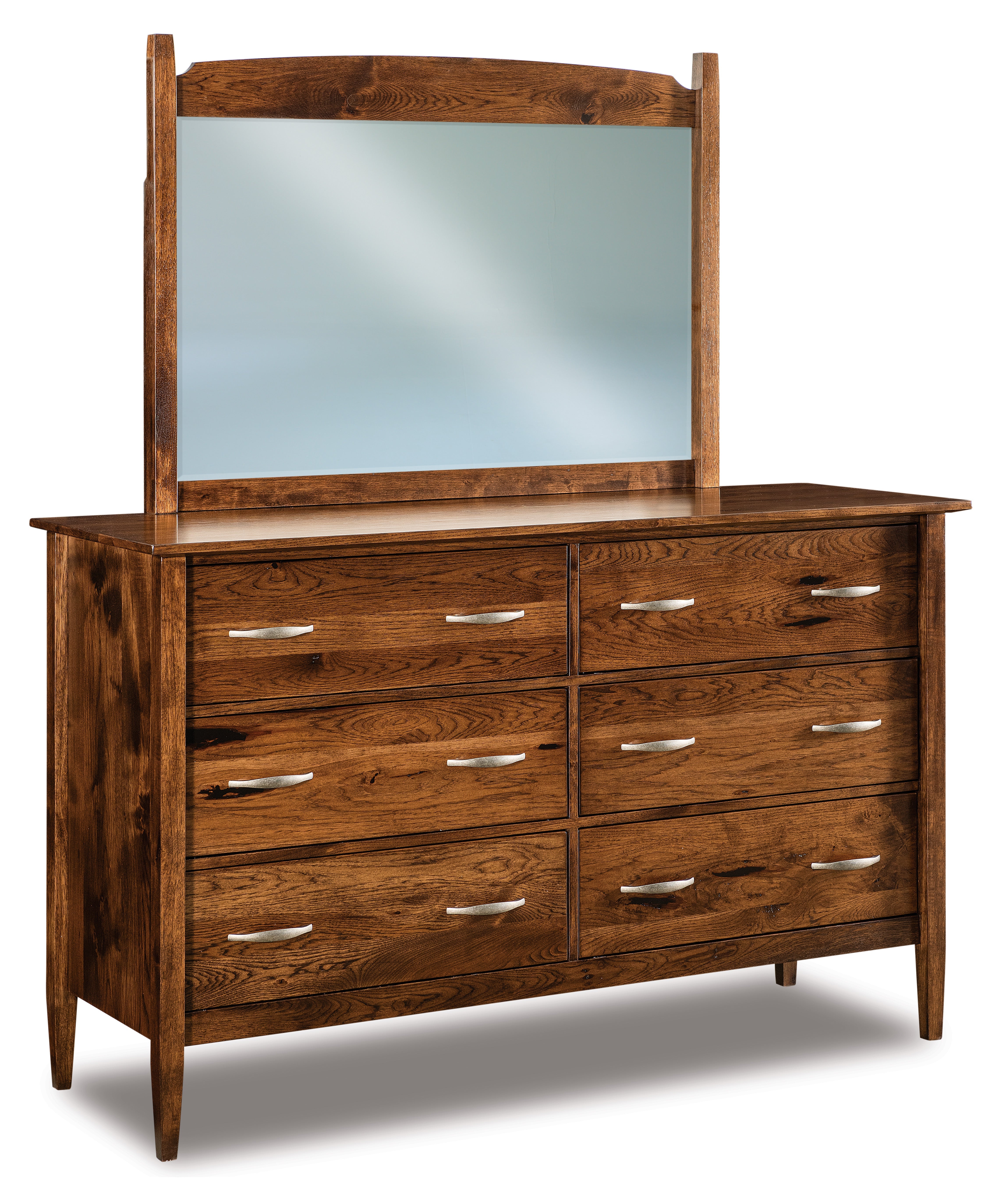 Amish Imperial Six Drawer Dresser