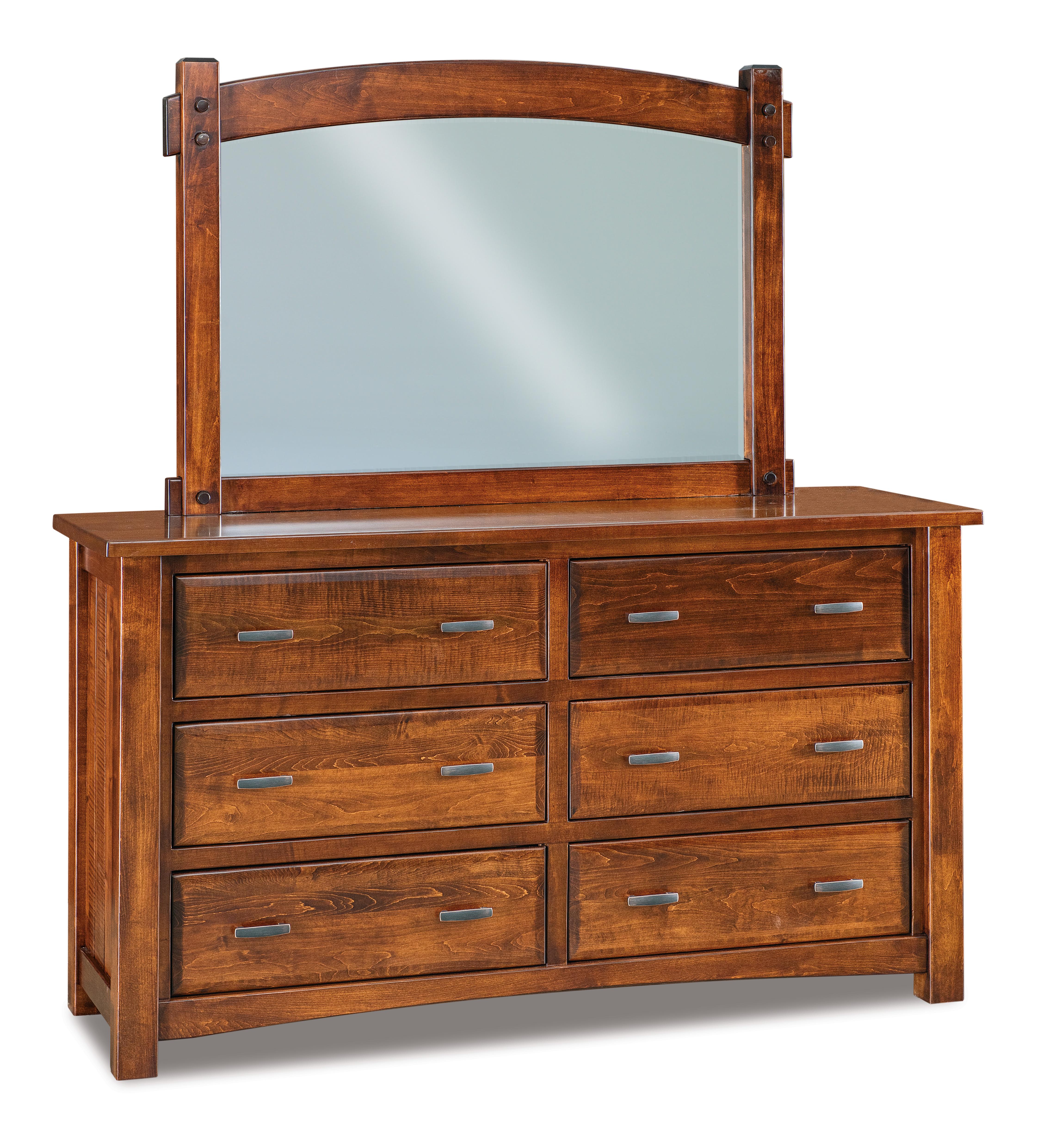 Amish Timbra Six Drawer Dresser