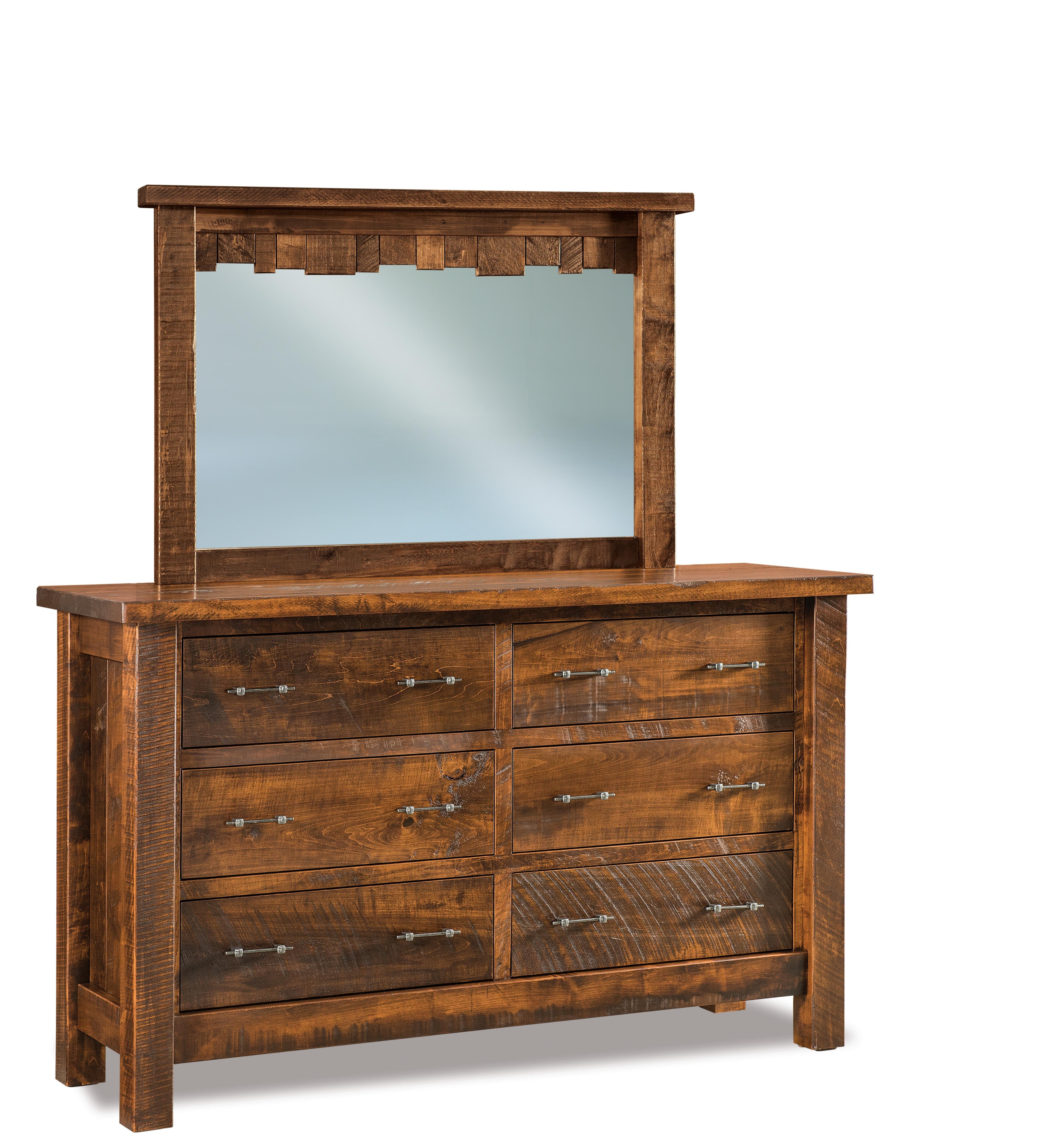 Amish Vandella Six Drawer Dresser