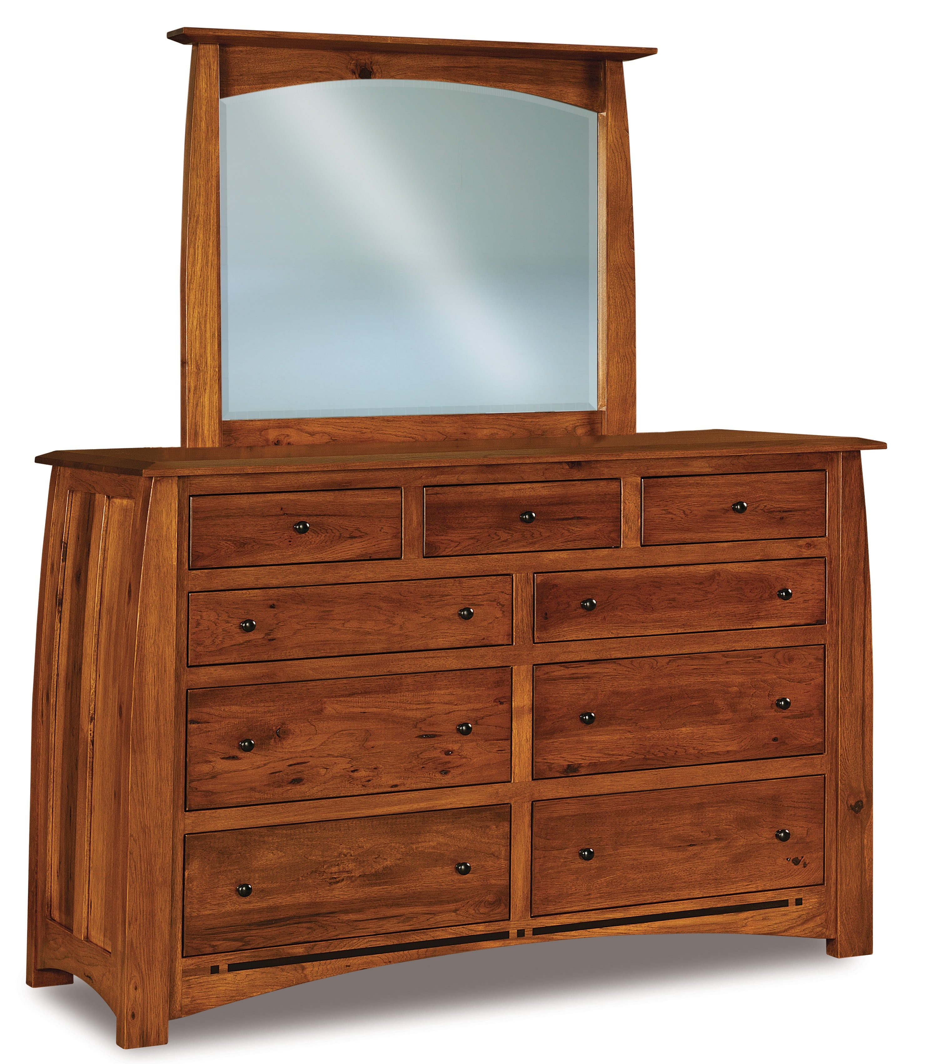 Amish Boulder Creek Nine Drawer Dresser