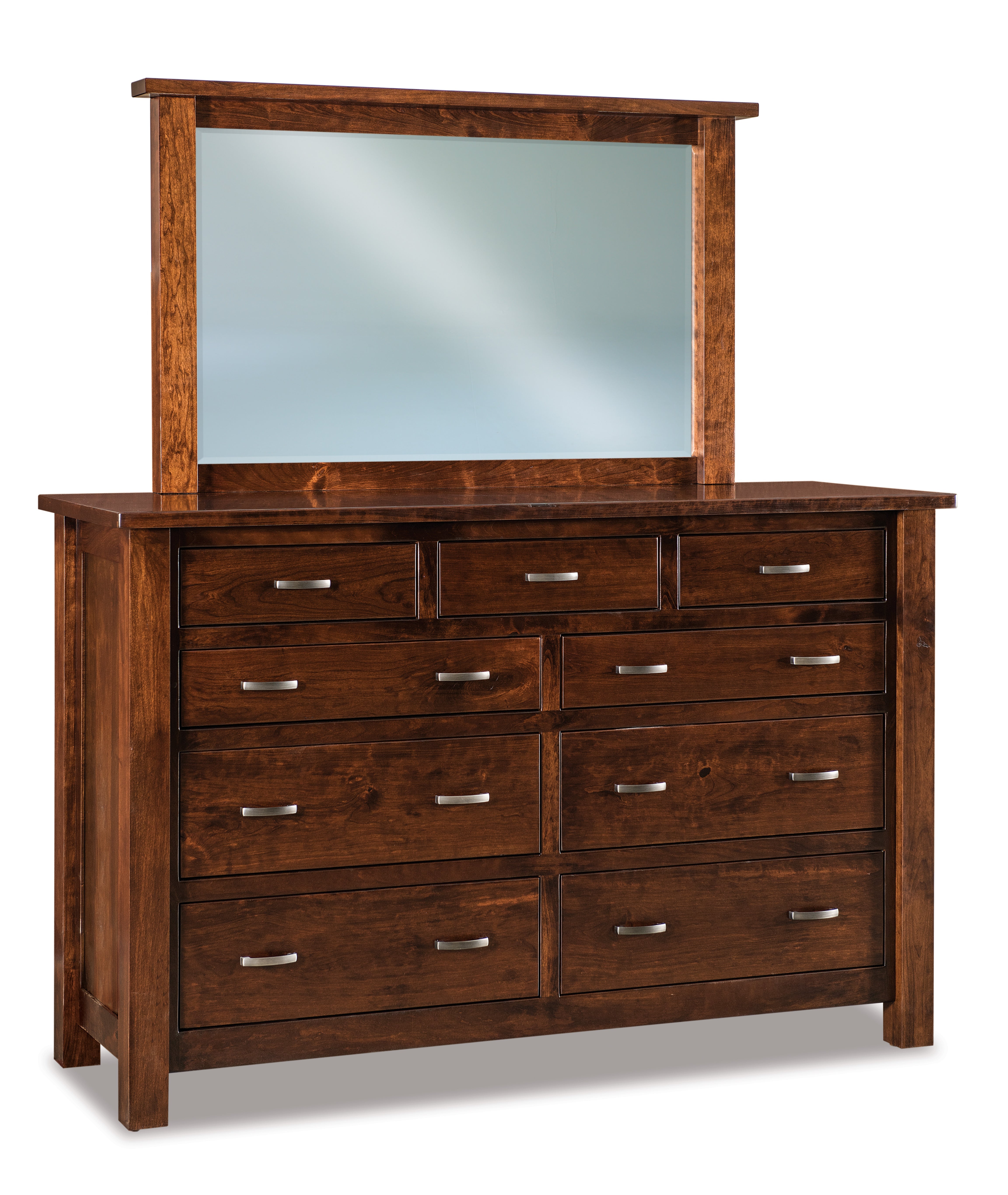 Amish Heidi Nine Drawer Dresser