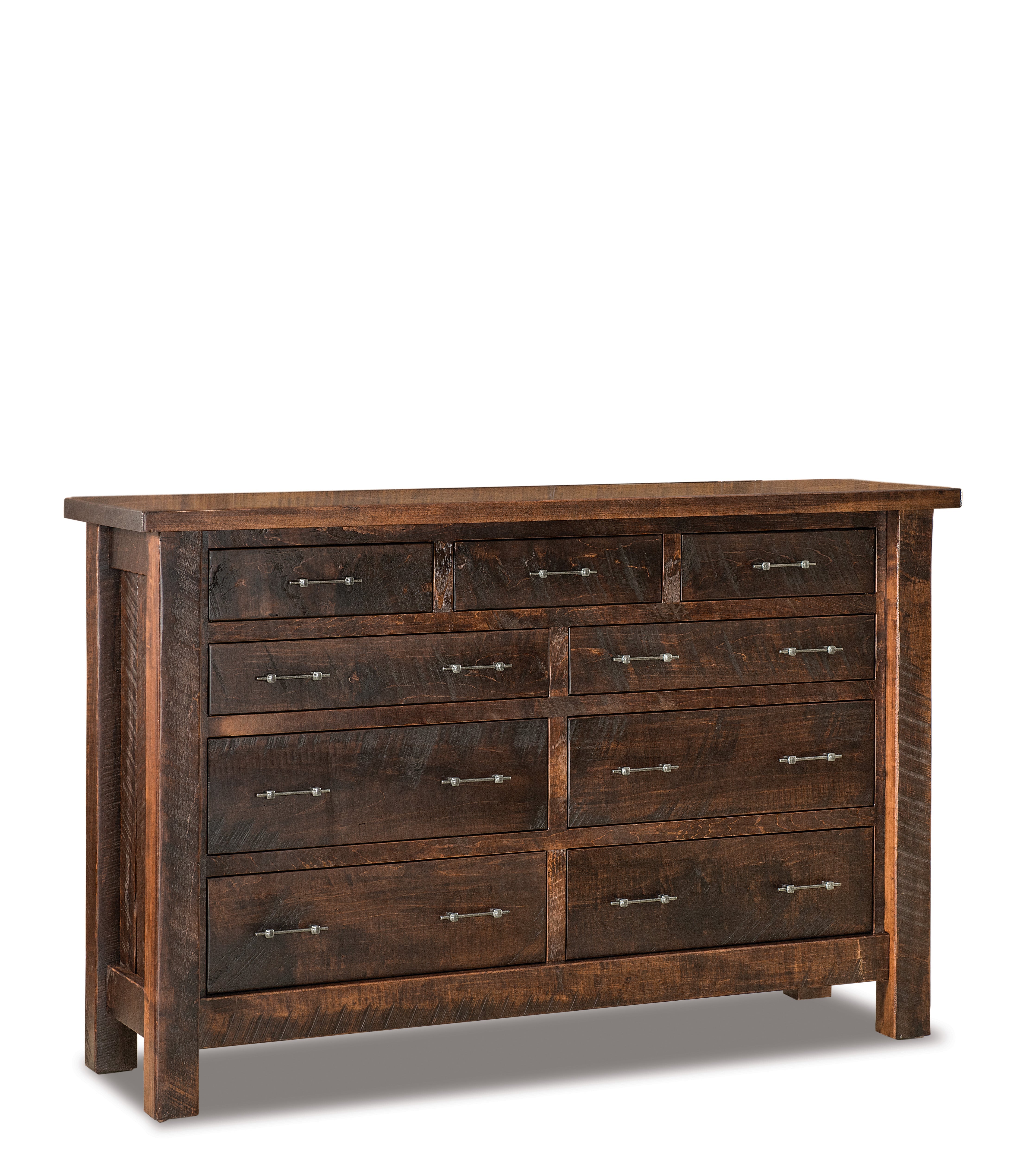 Amish Vandella Nine Drawer Dresser