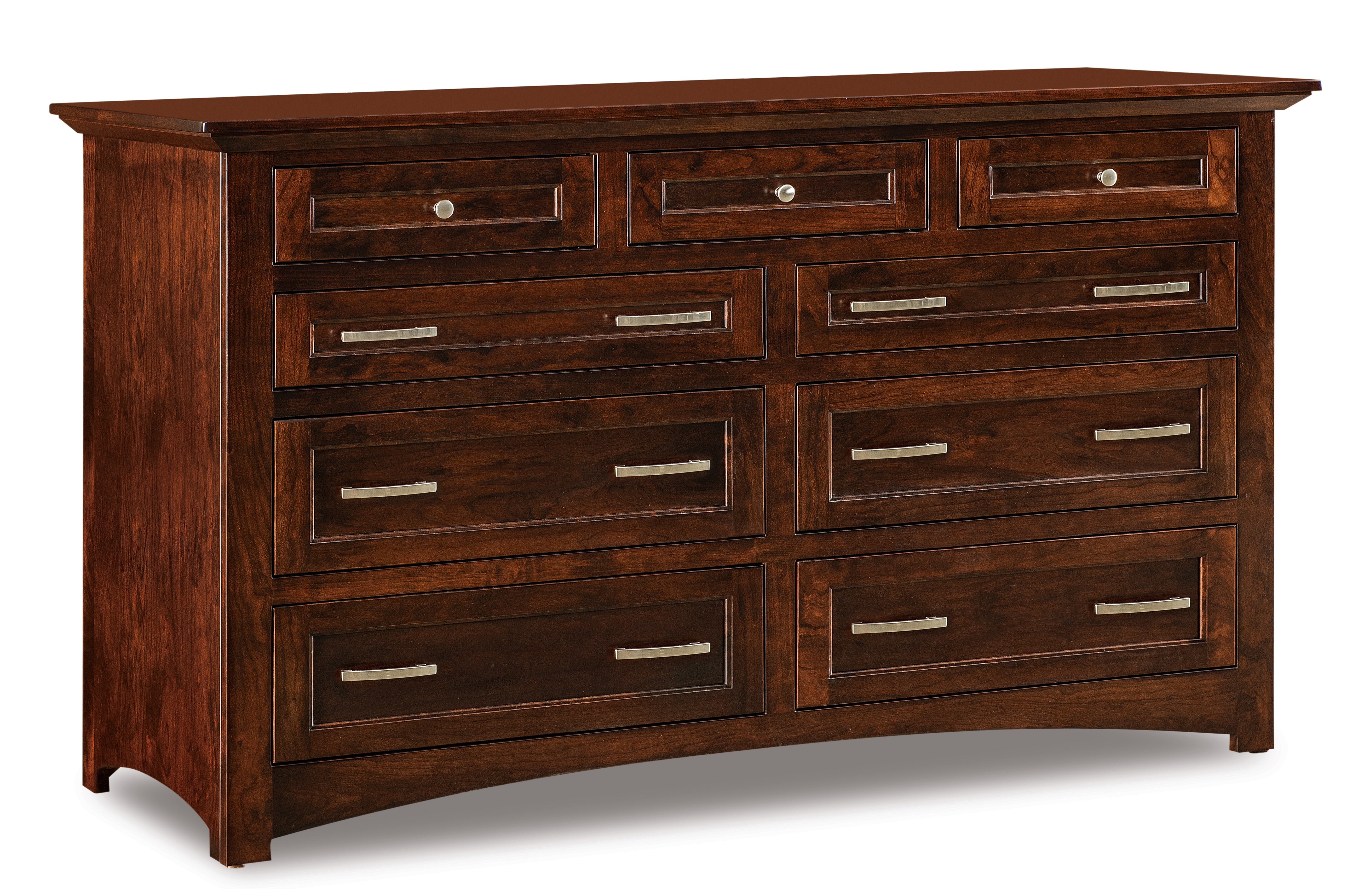 american made amish lincoln nine drawer dresser 