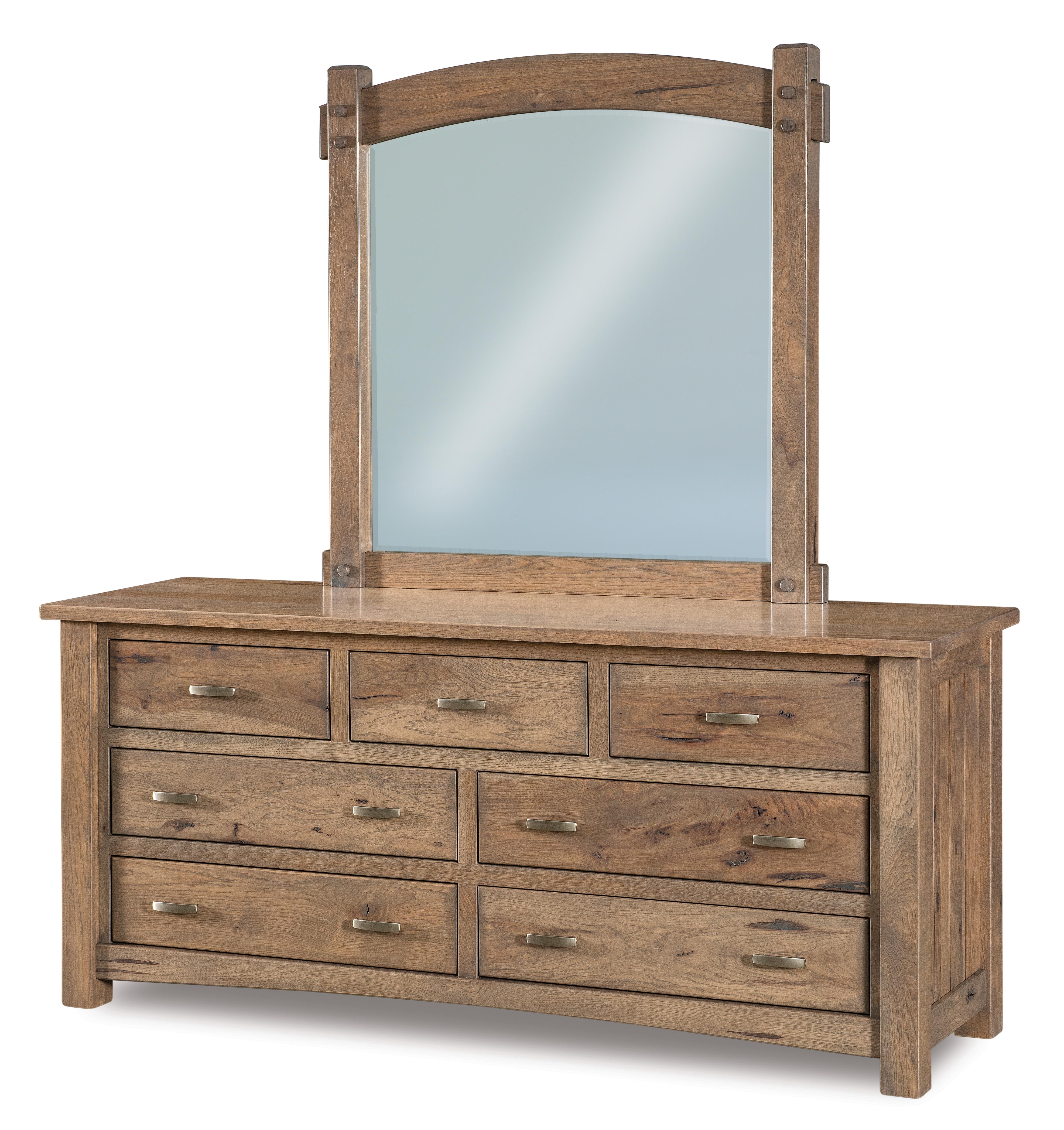 Amish Timbra Seven Drawer Dresser