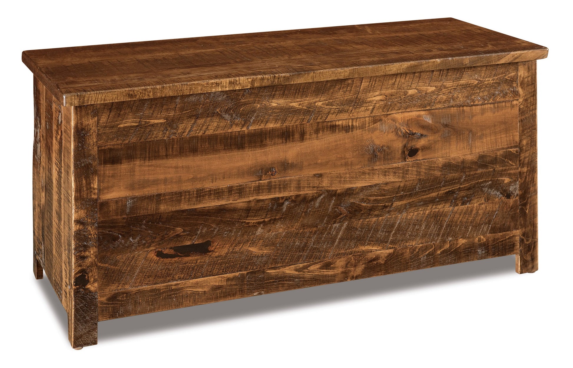 american made amish dumont rustic large blanket chest
