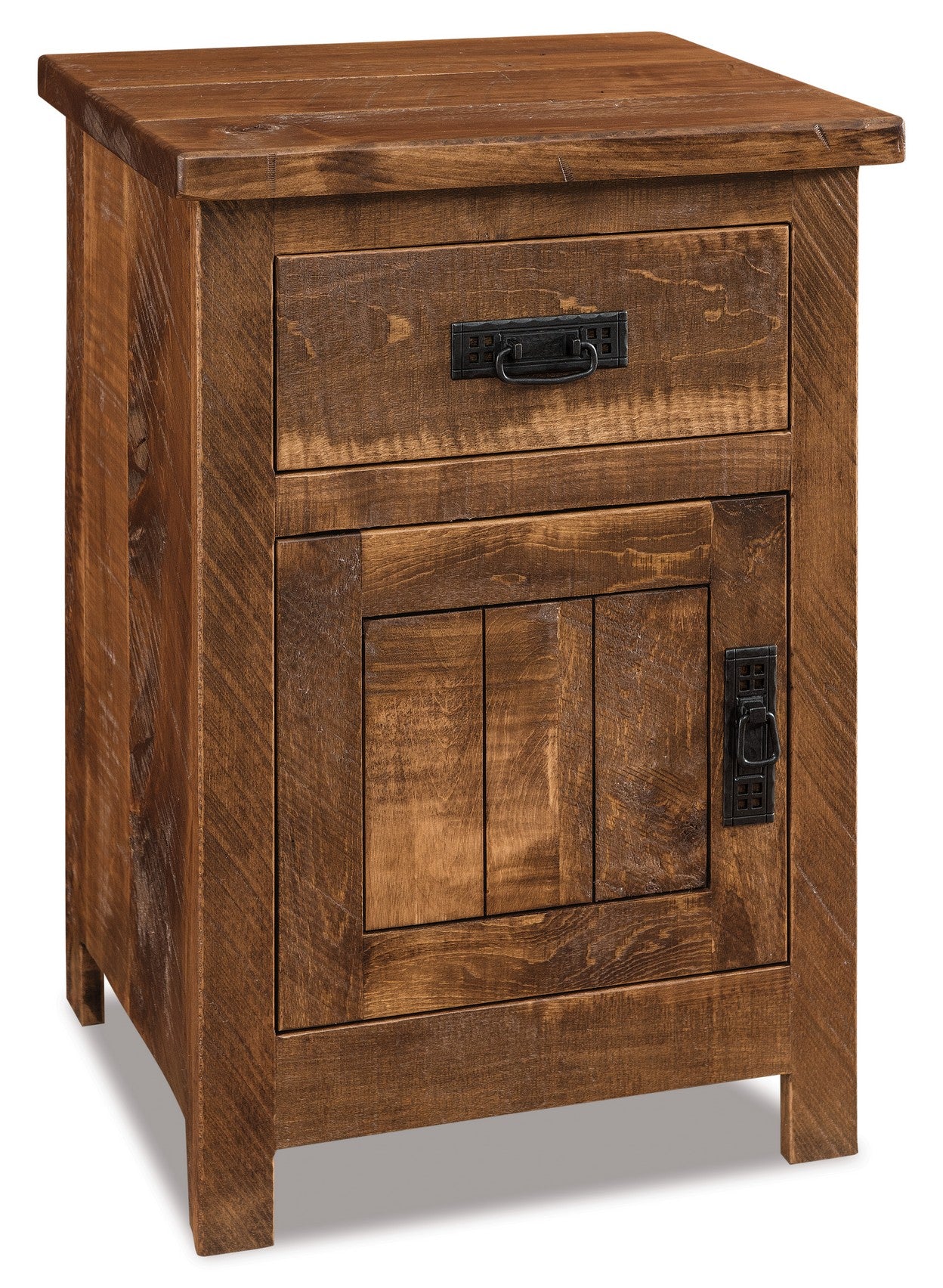Amish Dumont Rustic Small Nightstands