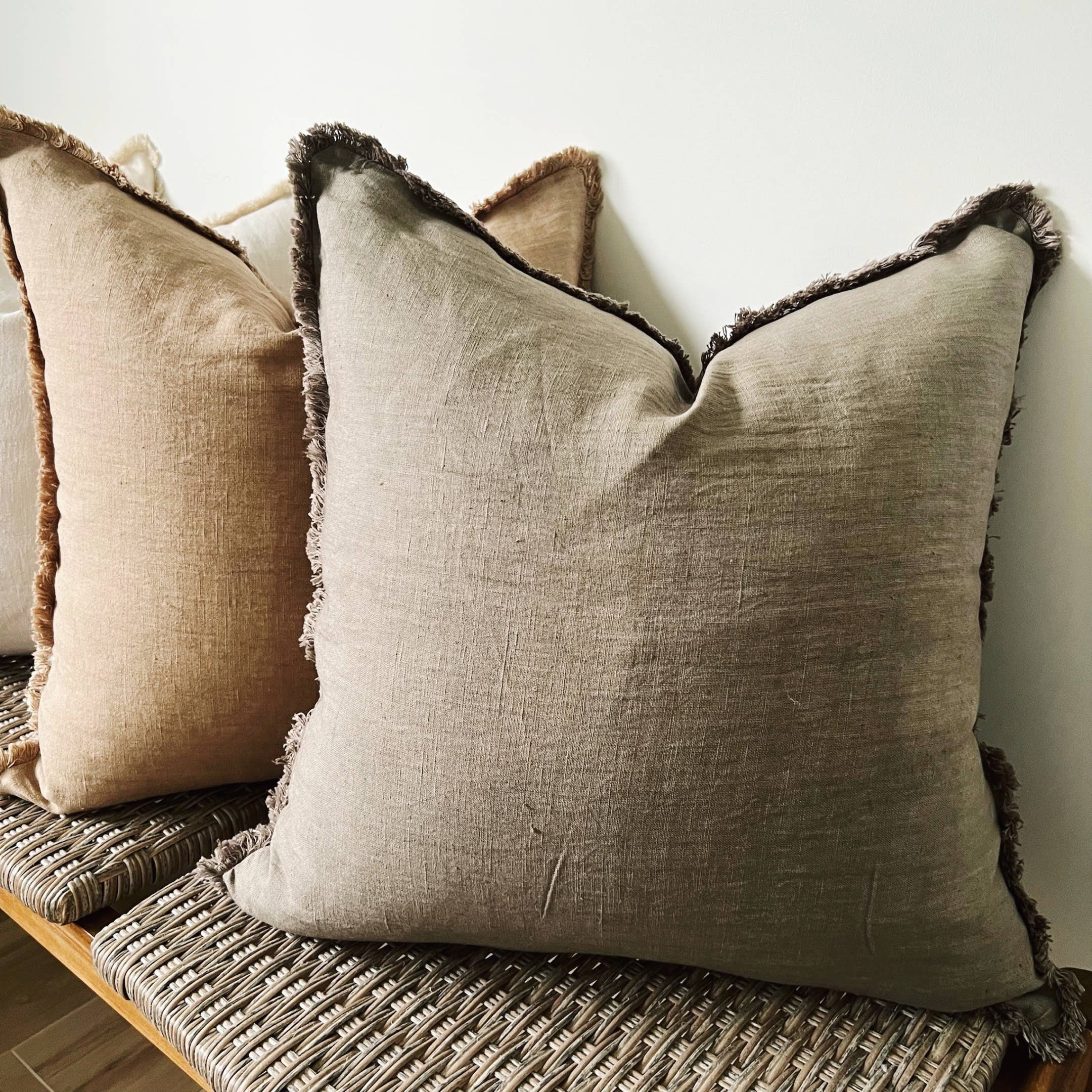 Neutral Linen Pillow