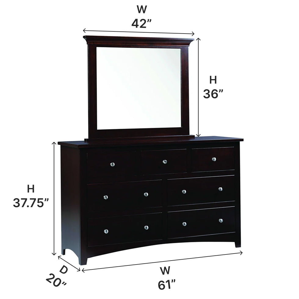 The Amish House Ellington Dresser - Thumbnail 3