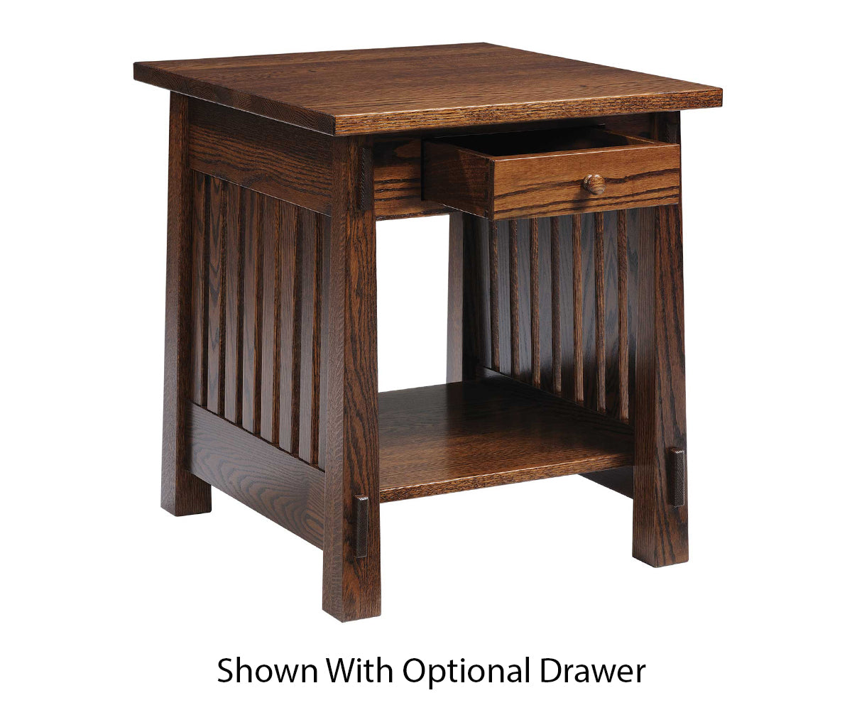 Amish 4575 Series Country Mission End Table