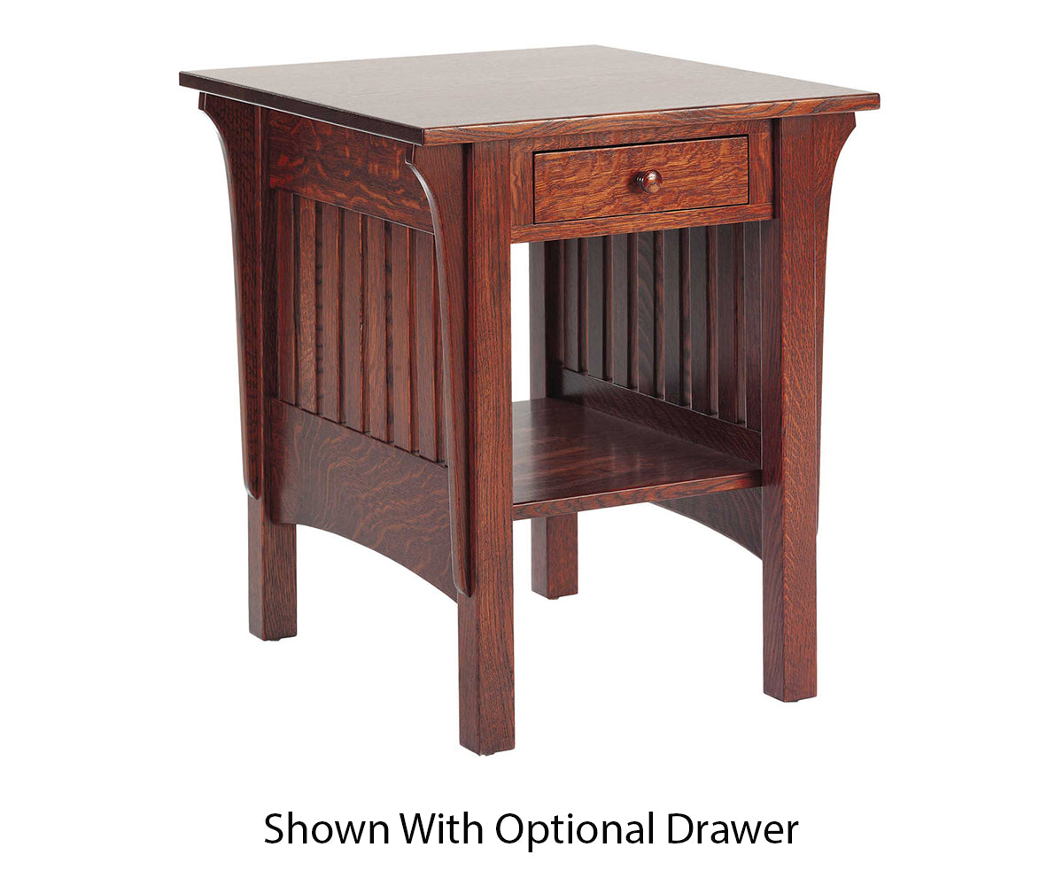 Amish 1800 Series Mission End Table