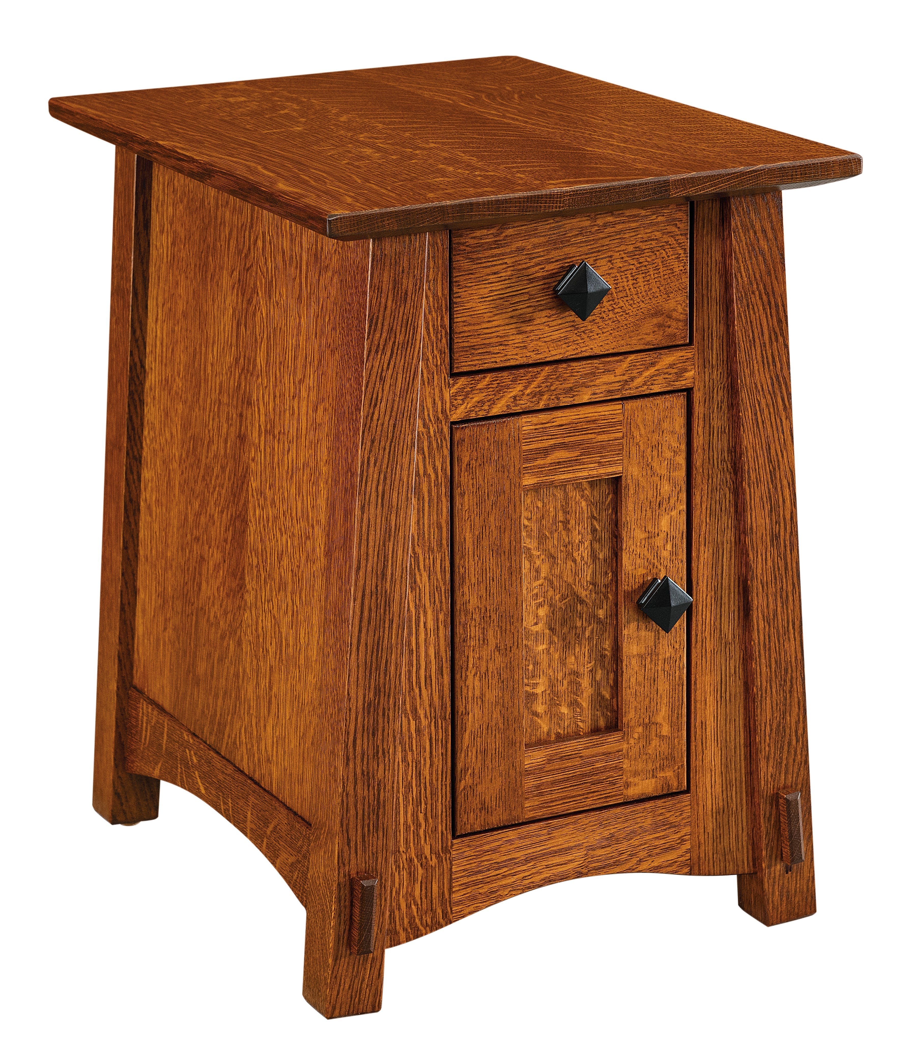 american made amish mccoy end table