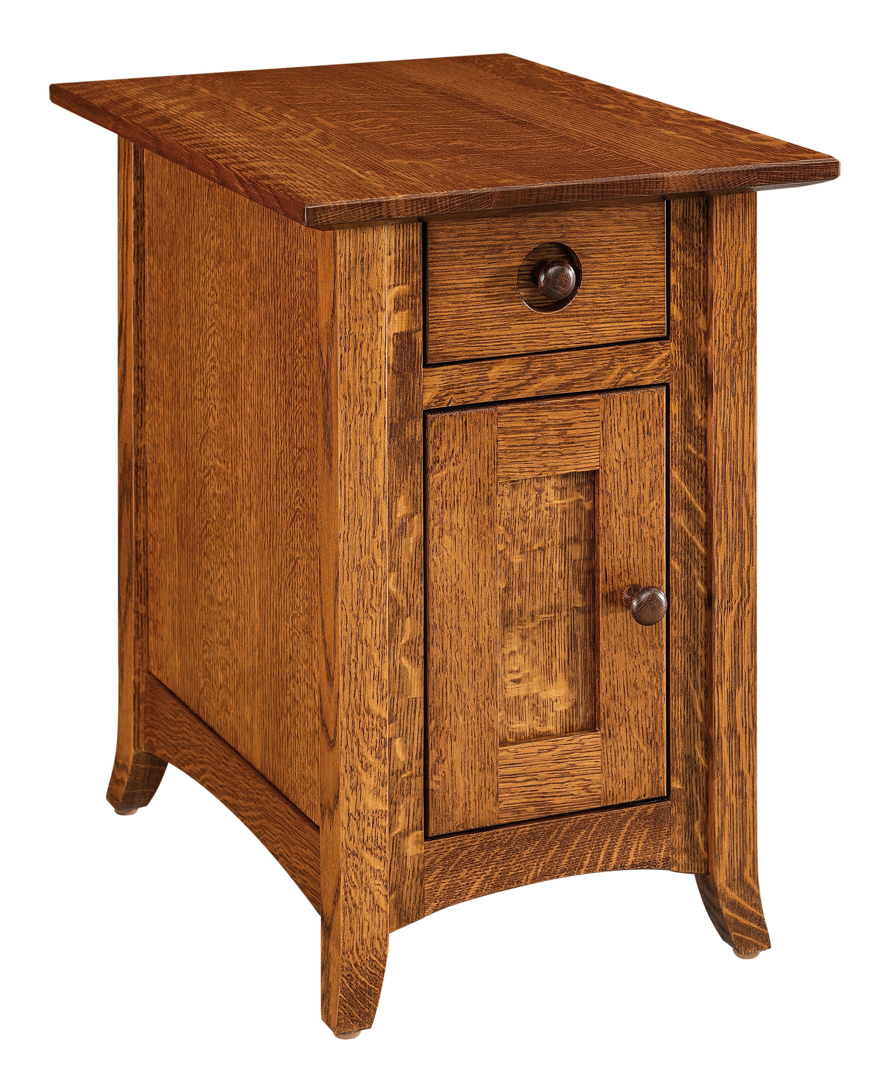 american made amish shaker hill end table