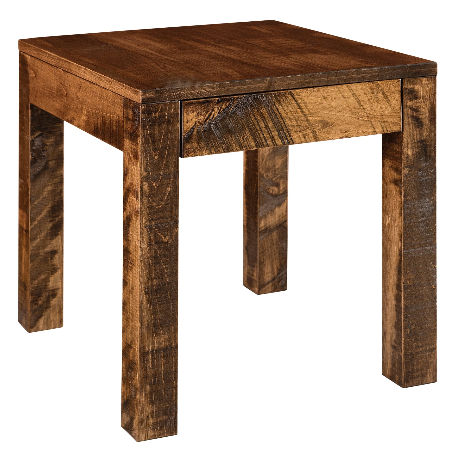 american made amish rockington end table